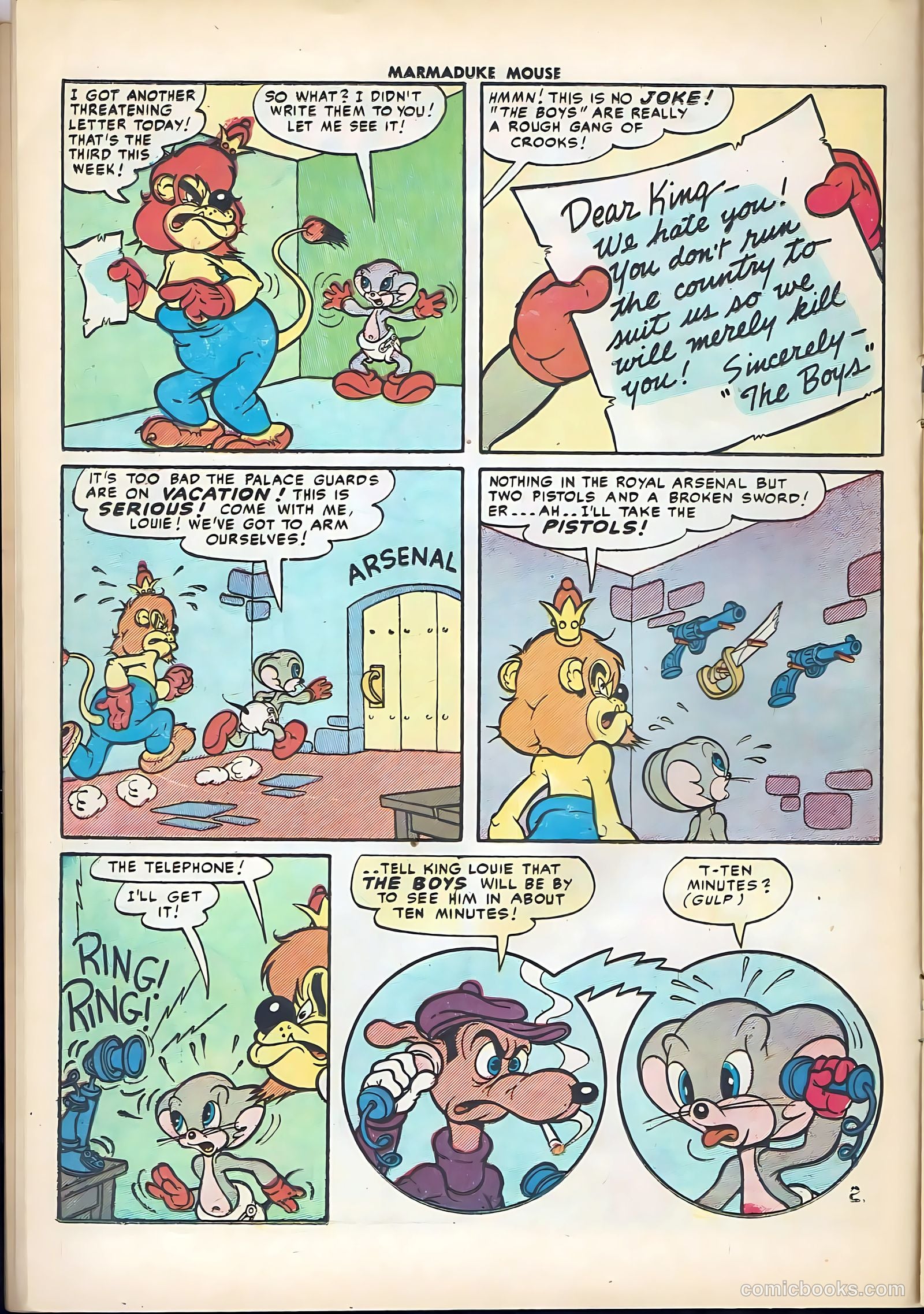 Marmaduke Mouse #58 (1956) — page 16 of 36