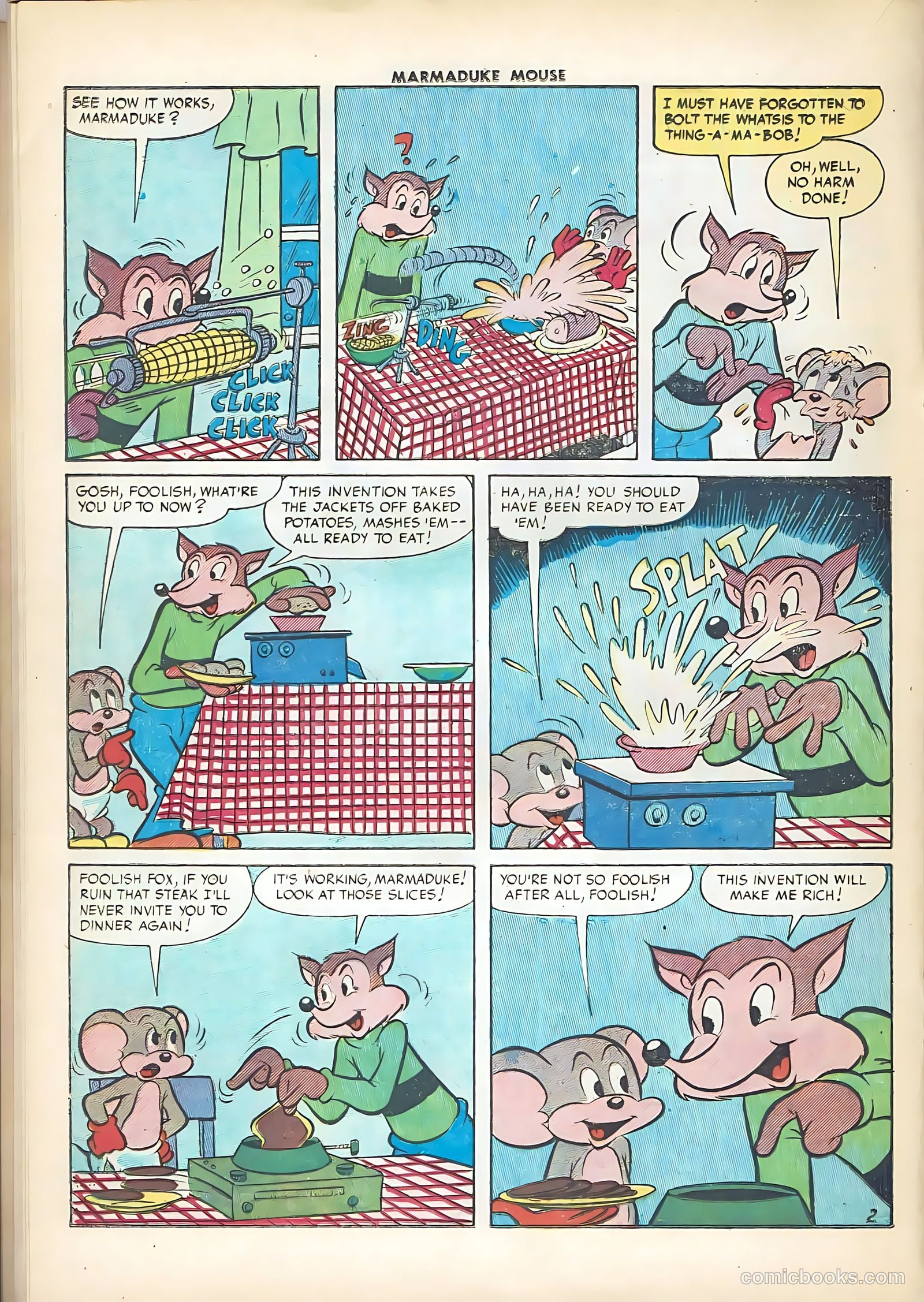 Marmaduke Mouse #58 (1956) — page 20 of 36