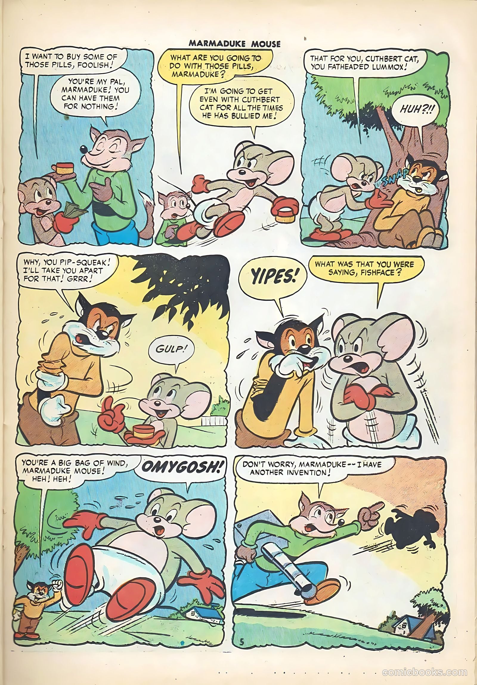 Marmaduke Mouse #58 (1956) — page 23 of 36