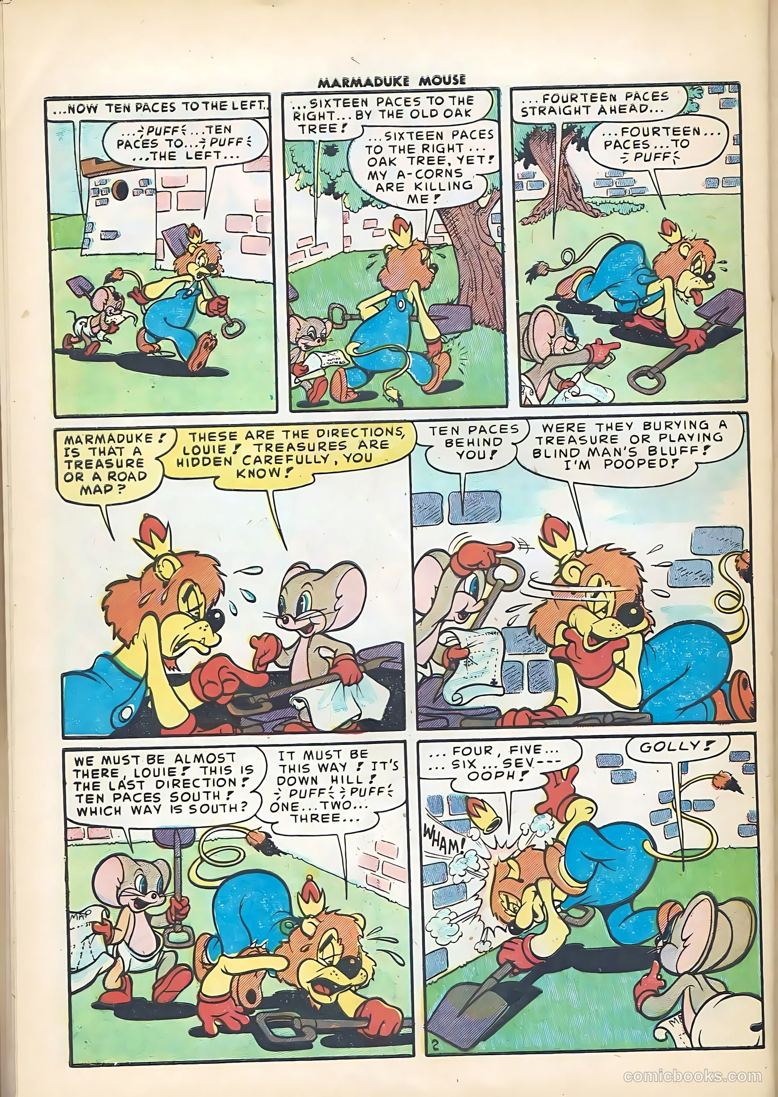 Marmaduke Mouse #58 (1956) — page 28 of 36