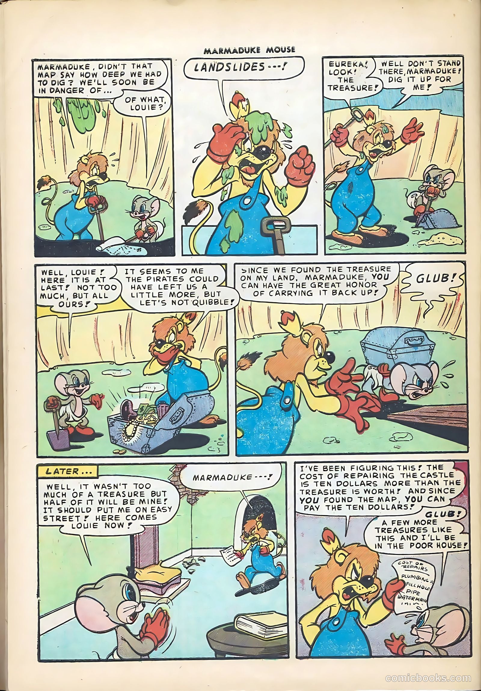 Marmaduke Mouse #58 (1956) — page 32 of 36
