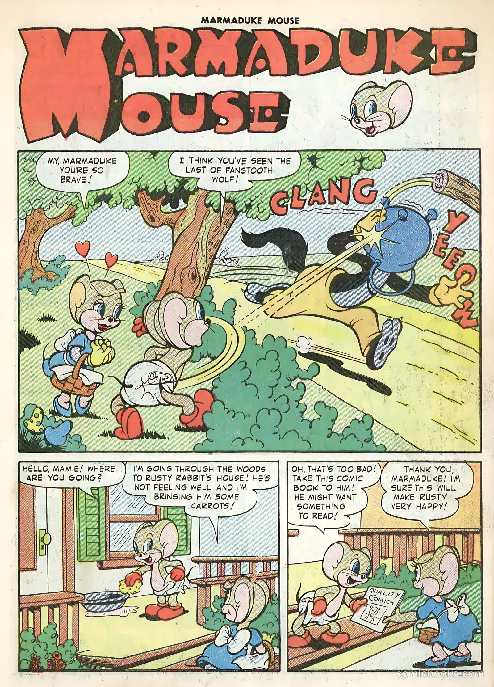Marmaduke Mouse #59 (1956) — page 3 of 36