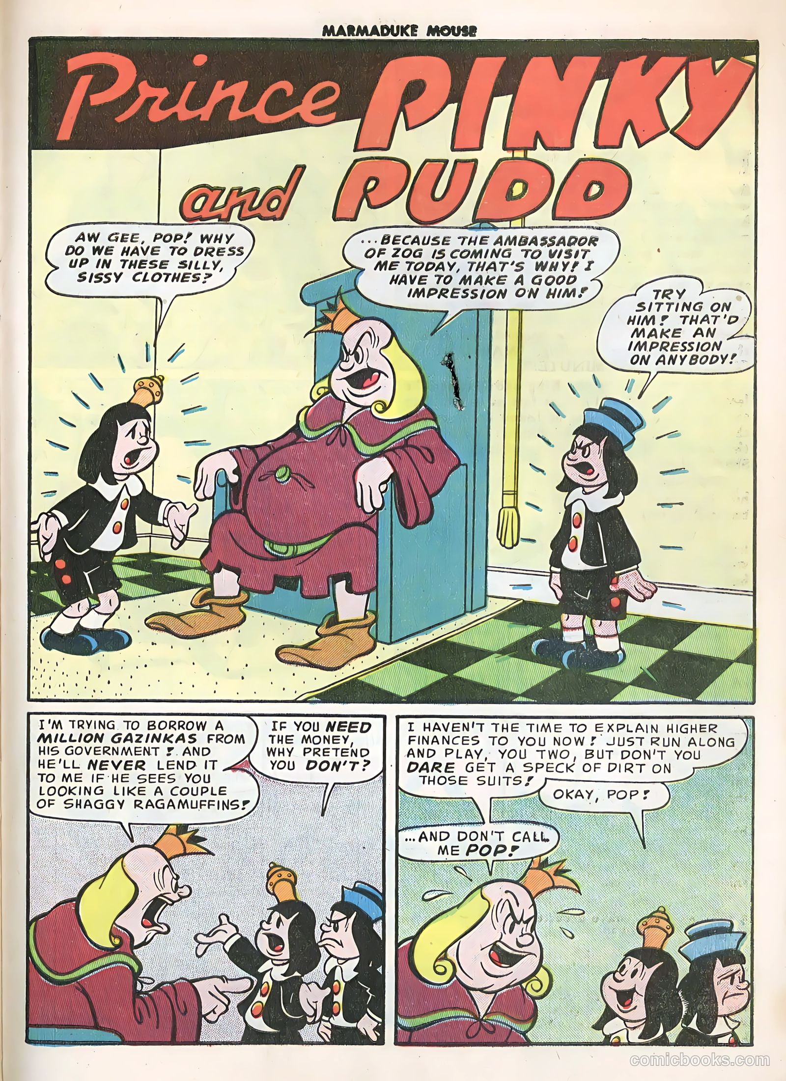 Marmaduke Mouse #59 (1956) — page 27 of 36