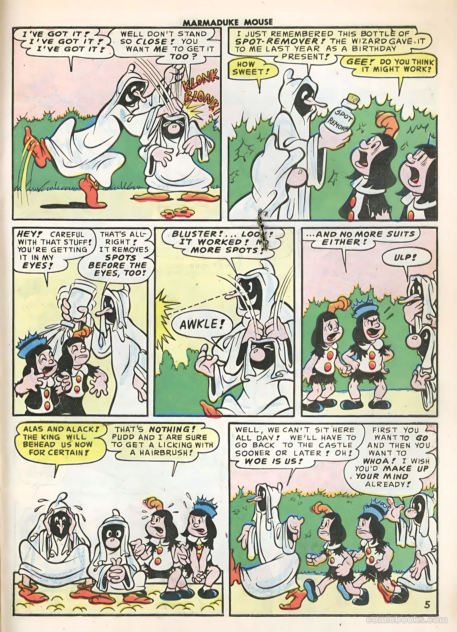 Marmaduke Mouse #59 (1956) — page 31 of 36