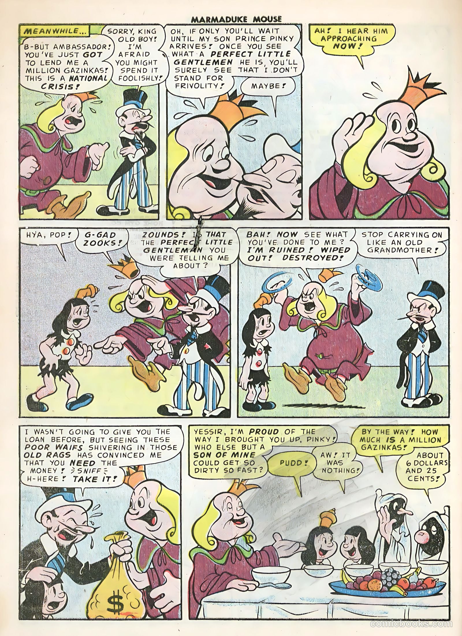 Marmaduke Mouse #59 (1956) — page 32 of 36