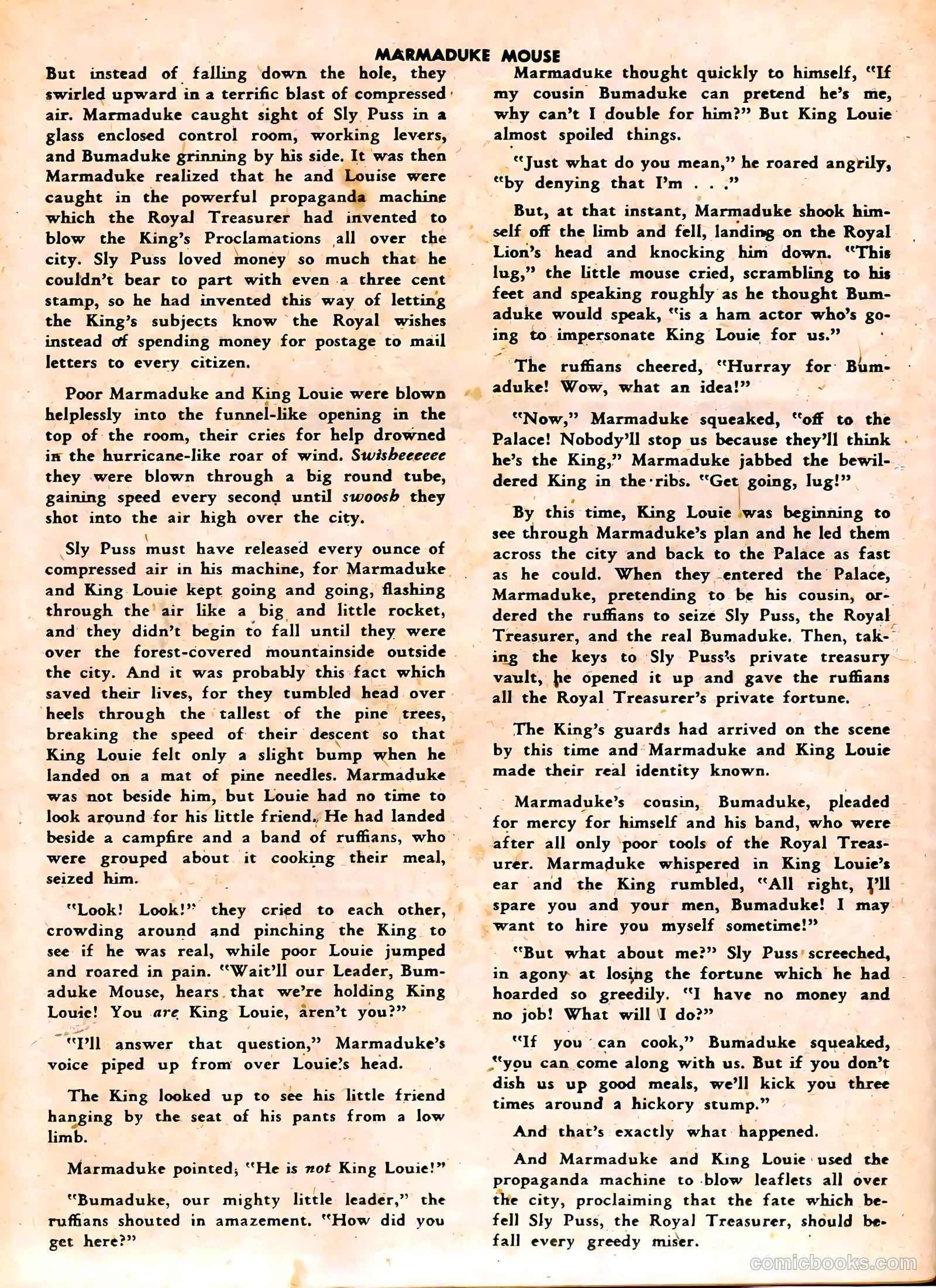 Marmaduke Mouse #6 (1947) — page 38 of 52