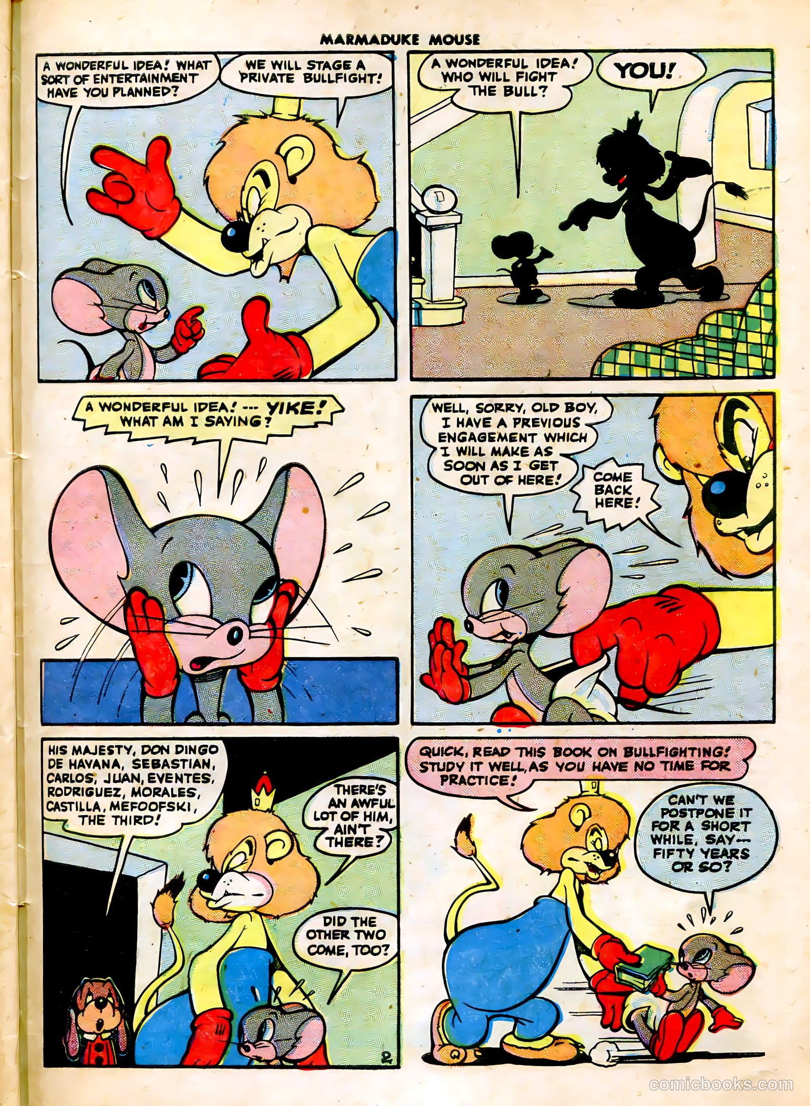 Marmaduke Mouse #6 (1947) — page 45 of 52