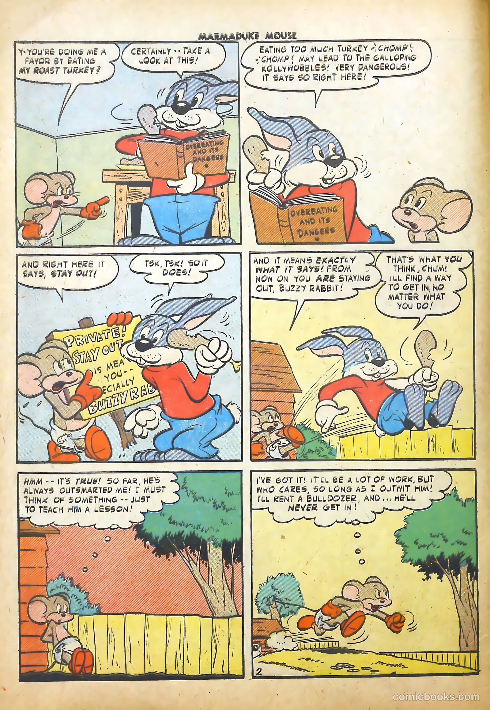 Marmaduke Mouse #60 (1956) — page 8 of 36