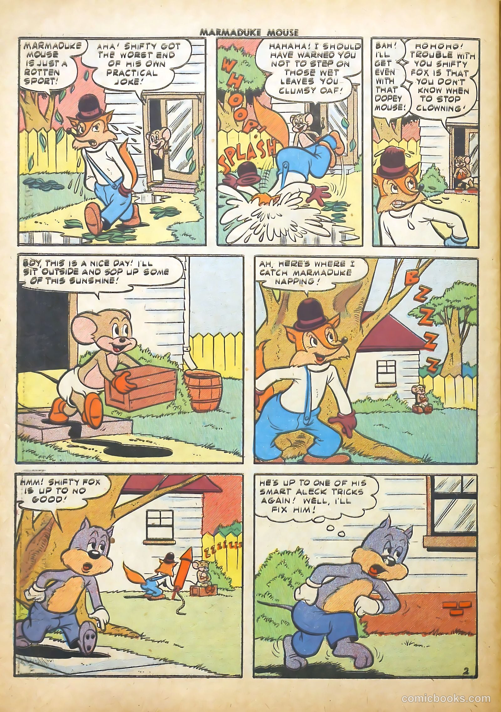 Marmaduke Mouse #60 (1956) — page 28 of 36