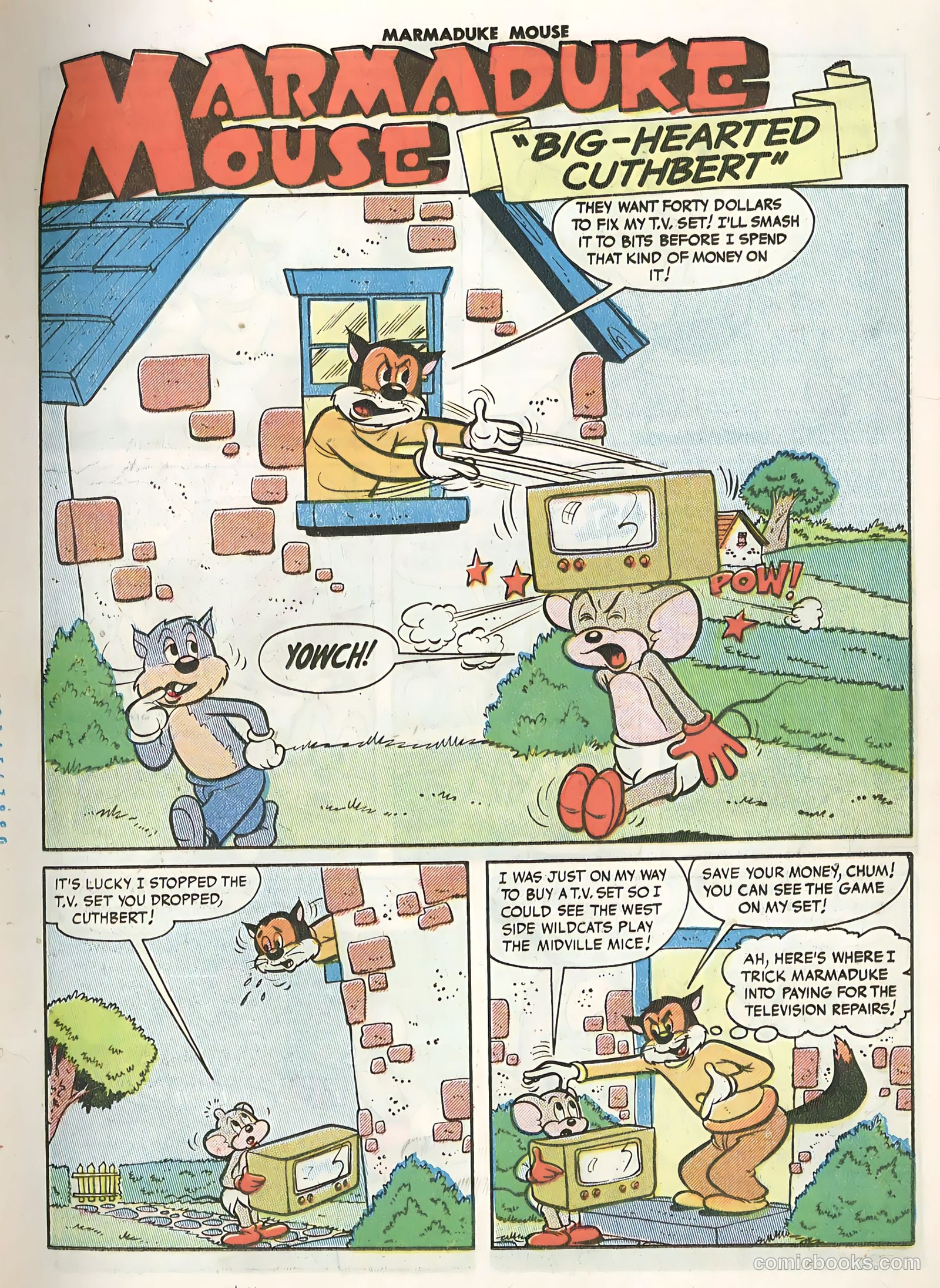 Marmaduke Mouse #61 (1956) — page 3 of 36