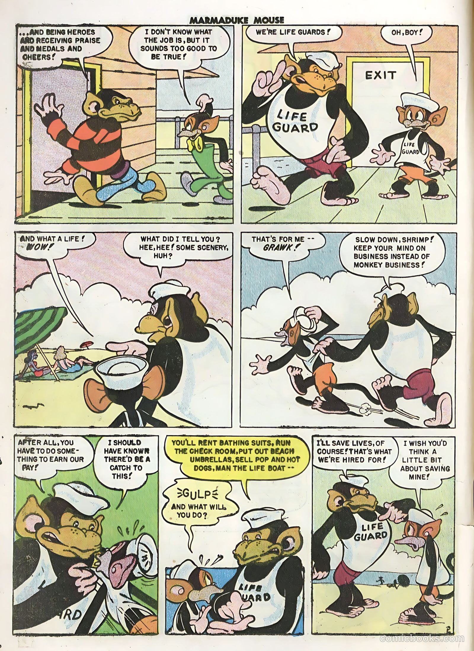 Marmaduke Mouse #61 (1956) — page 10 of 36