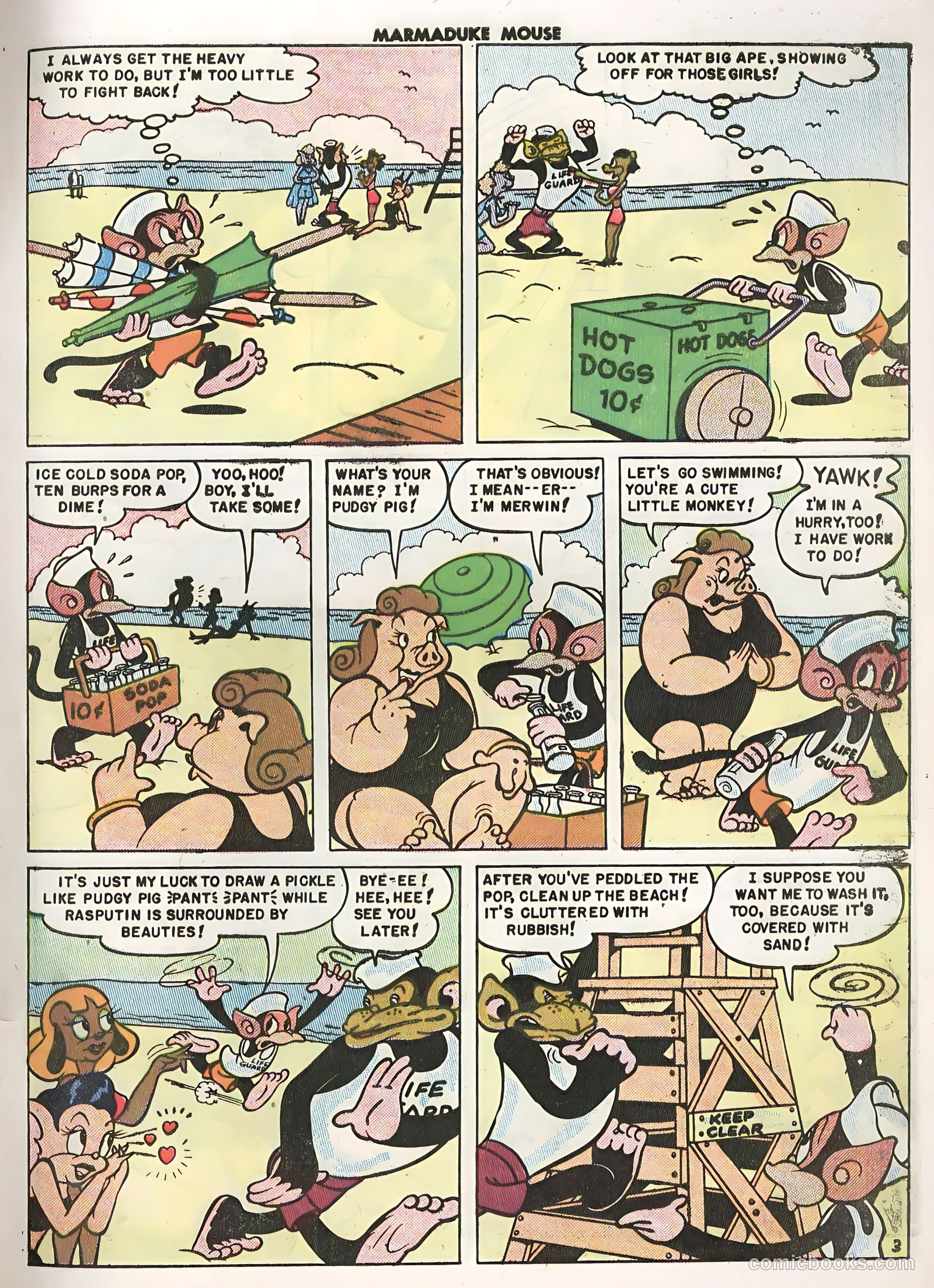 Marmaduke Mouse #61 (1956) — page 11 of 36