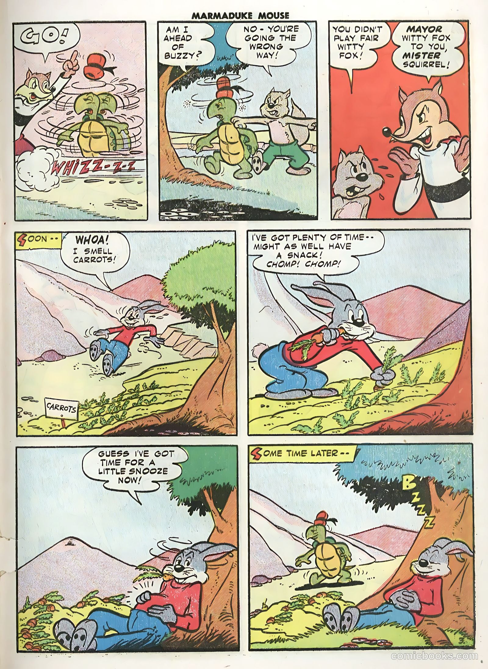 Marmaduke Mouse #61 (1956) — page 21 of 36