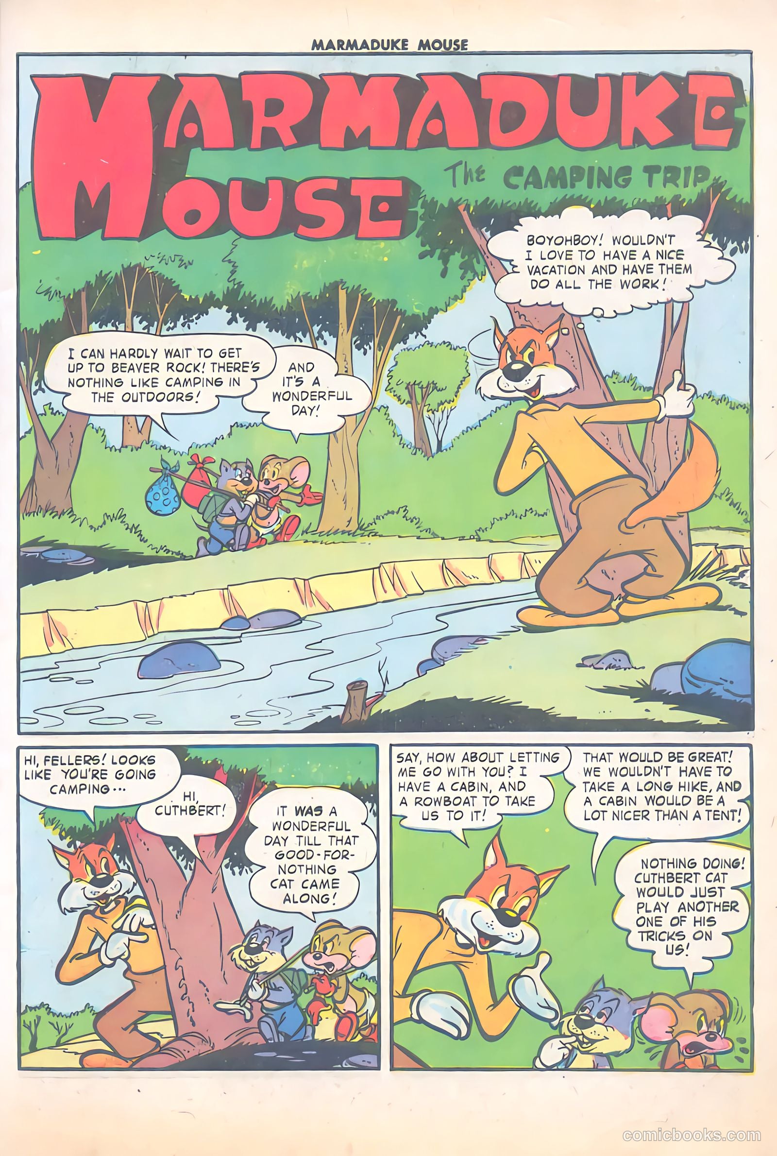 Marmaduke Mouse #62 (1956) — page 3 of 36