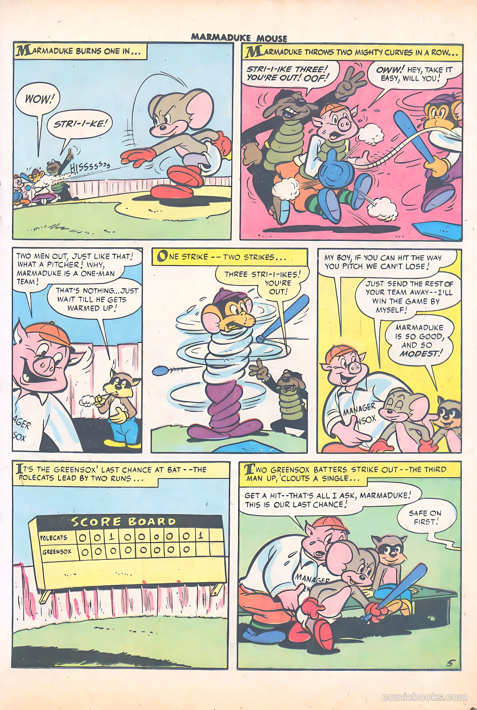 Marmaduke Mouse #62 (1956) — page 17 of 36