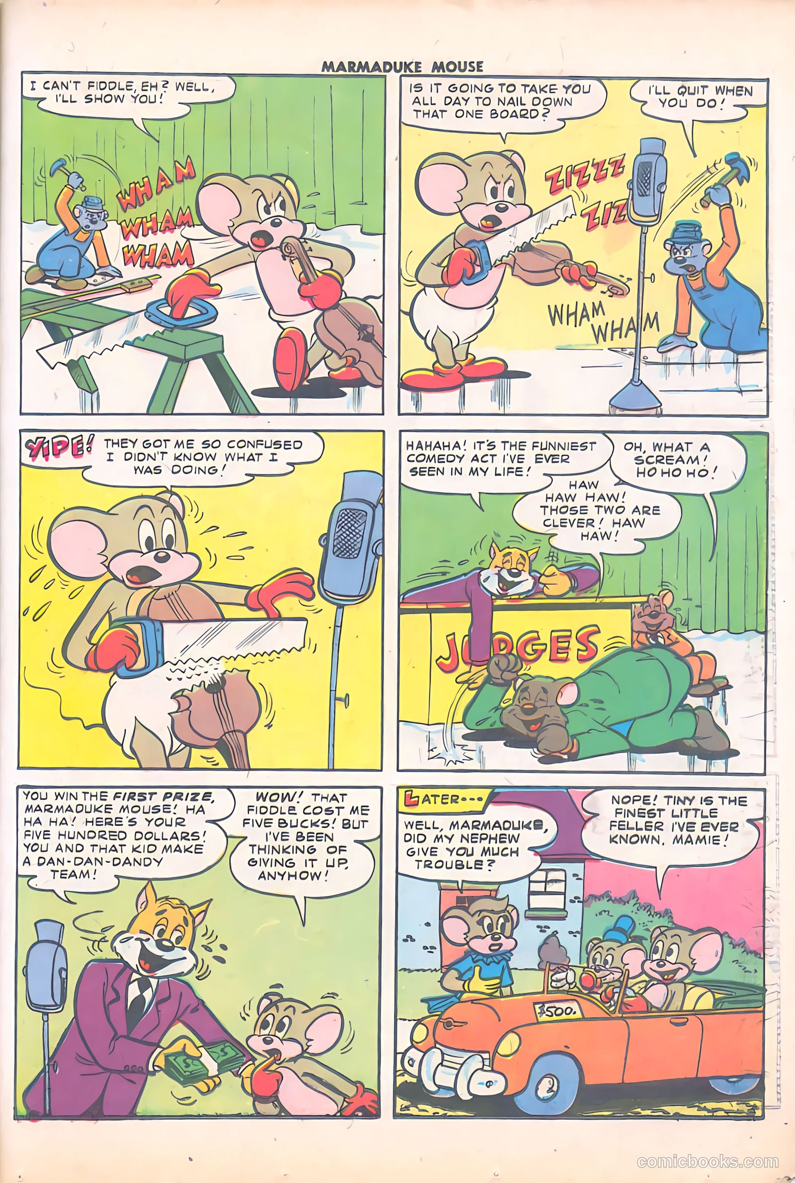 Marmaduke Mouse #62 (1956) — page 23 of 36