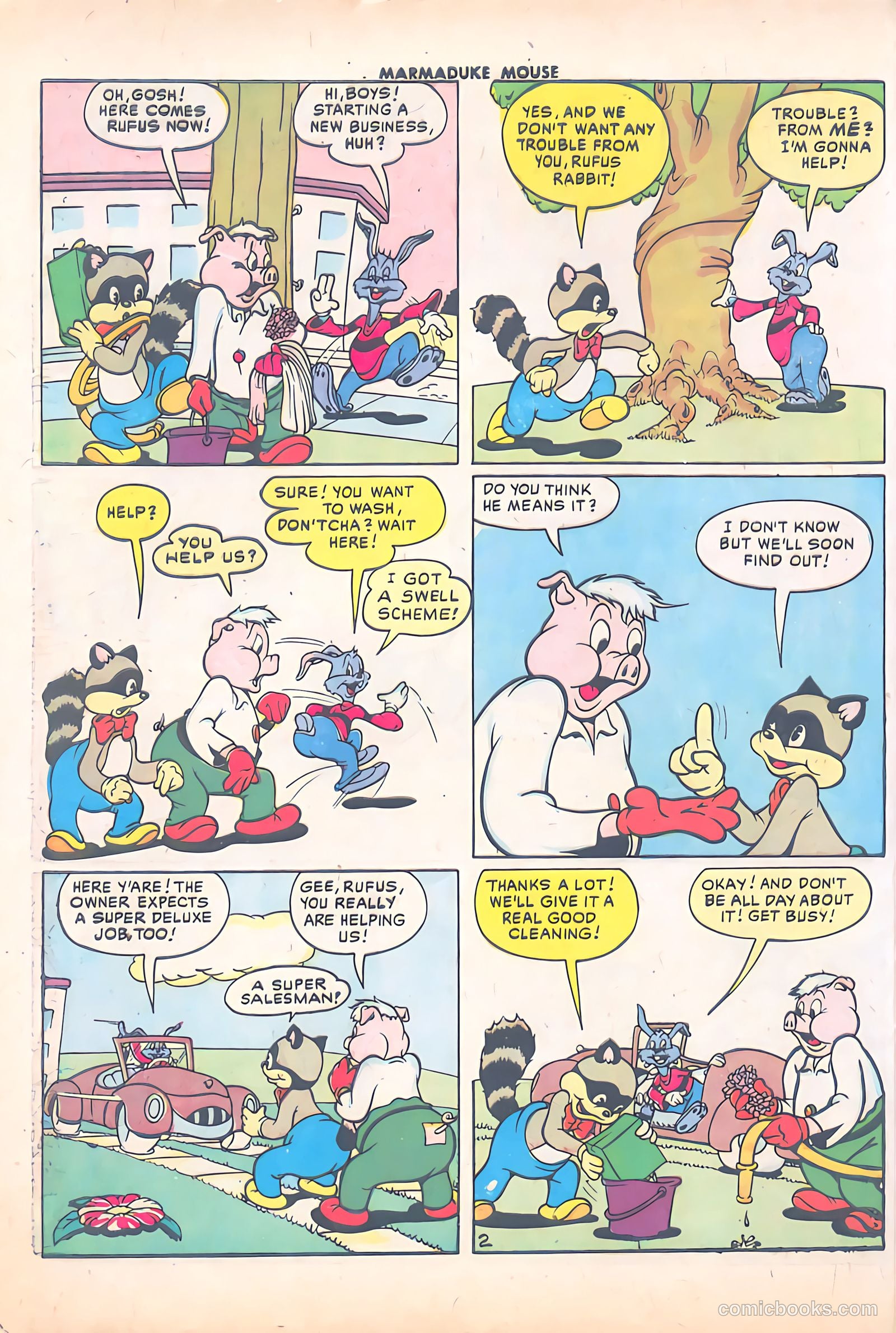 Marmaduke Mouse #62 (1956) — page 28 of 36