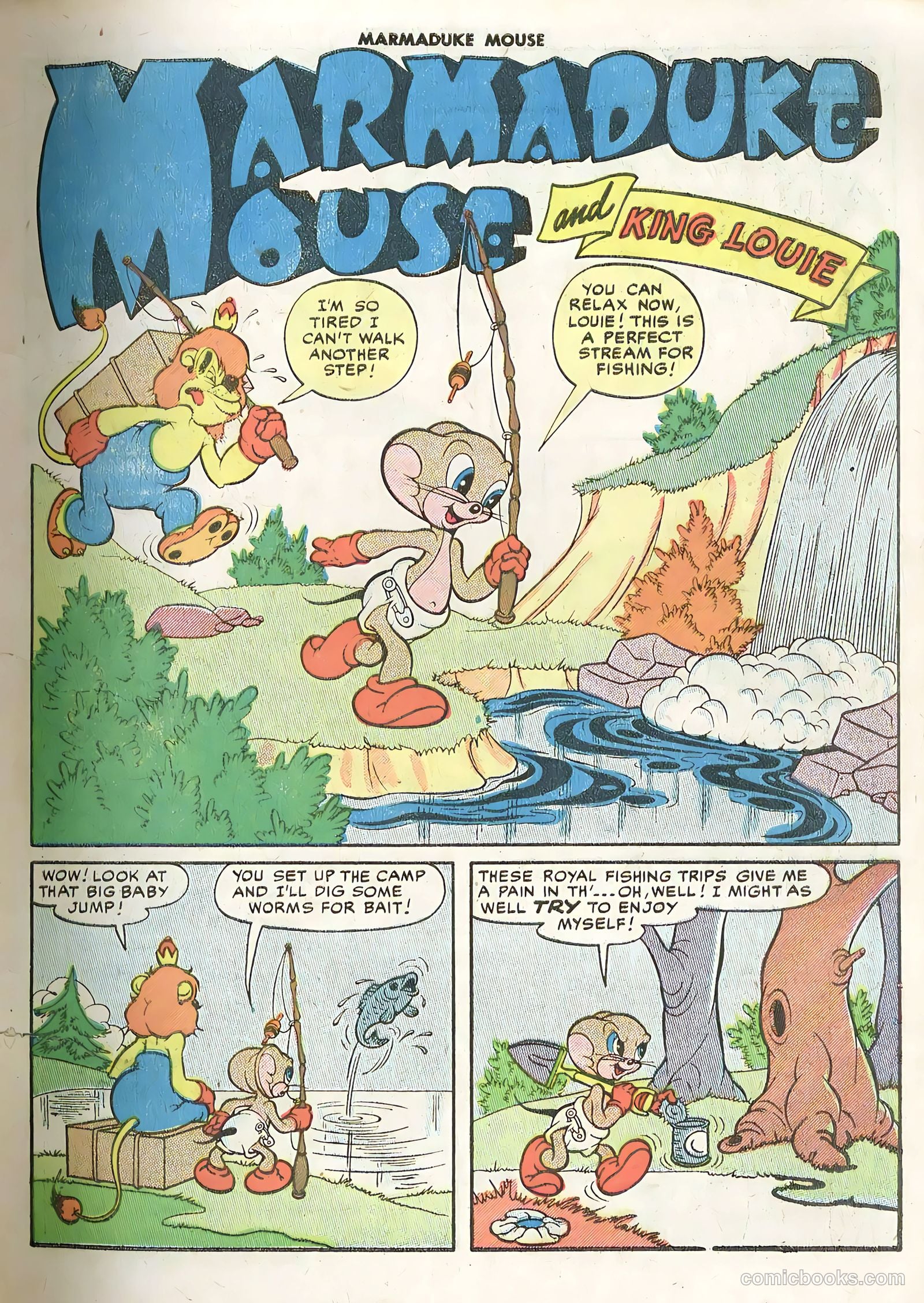 Marmaduke Mouse #63 (1956) — page 3 of 36