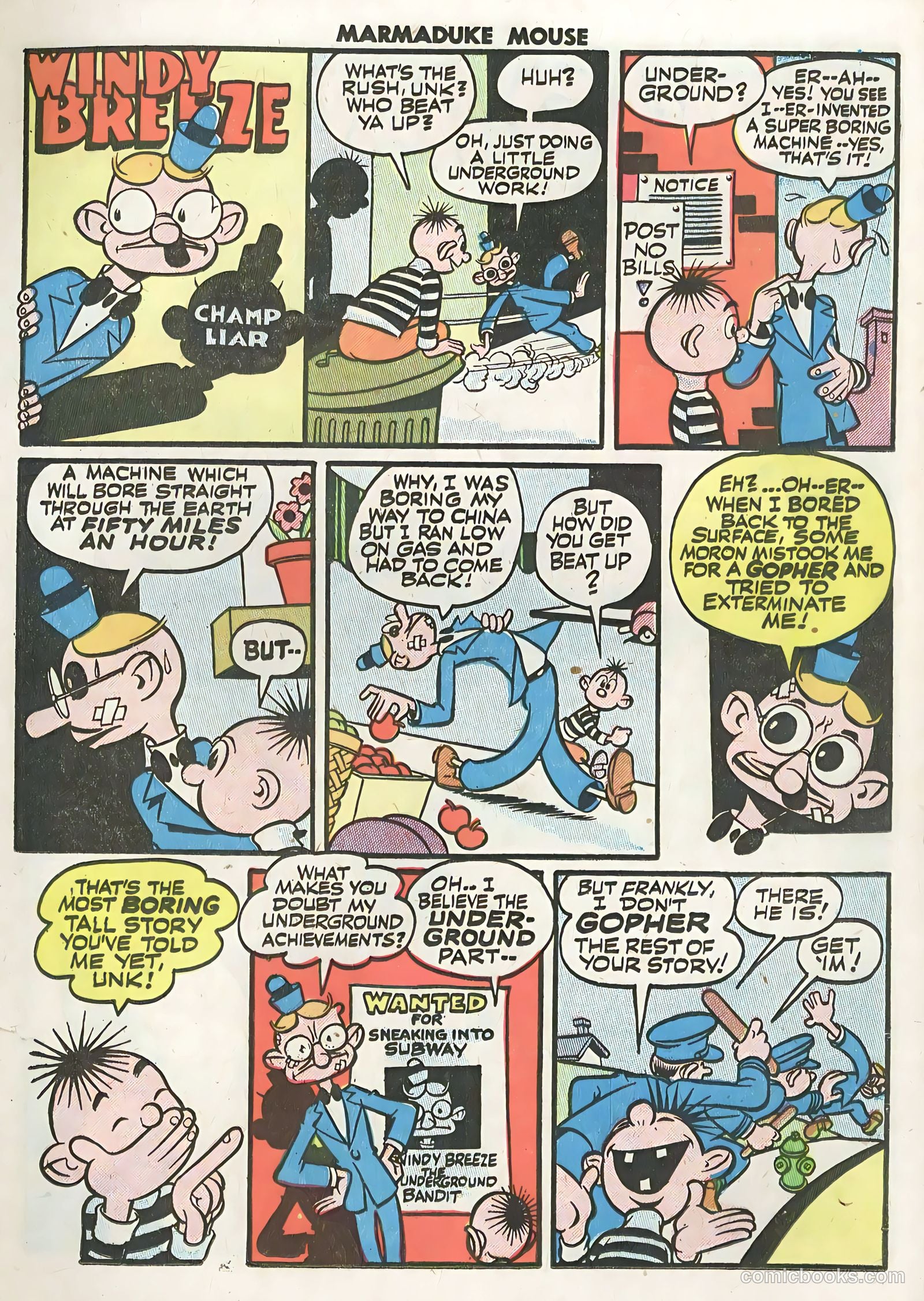 Marmaduke Mouse #63 (1956) — page 17 of 36