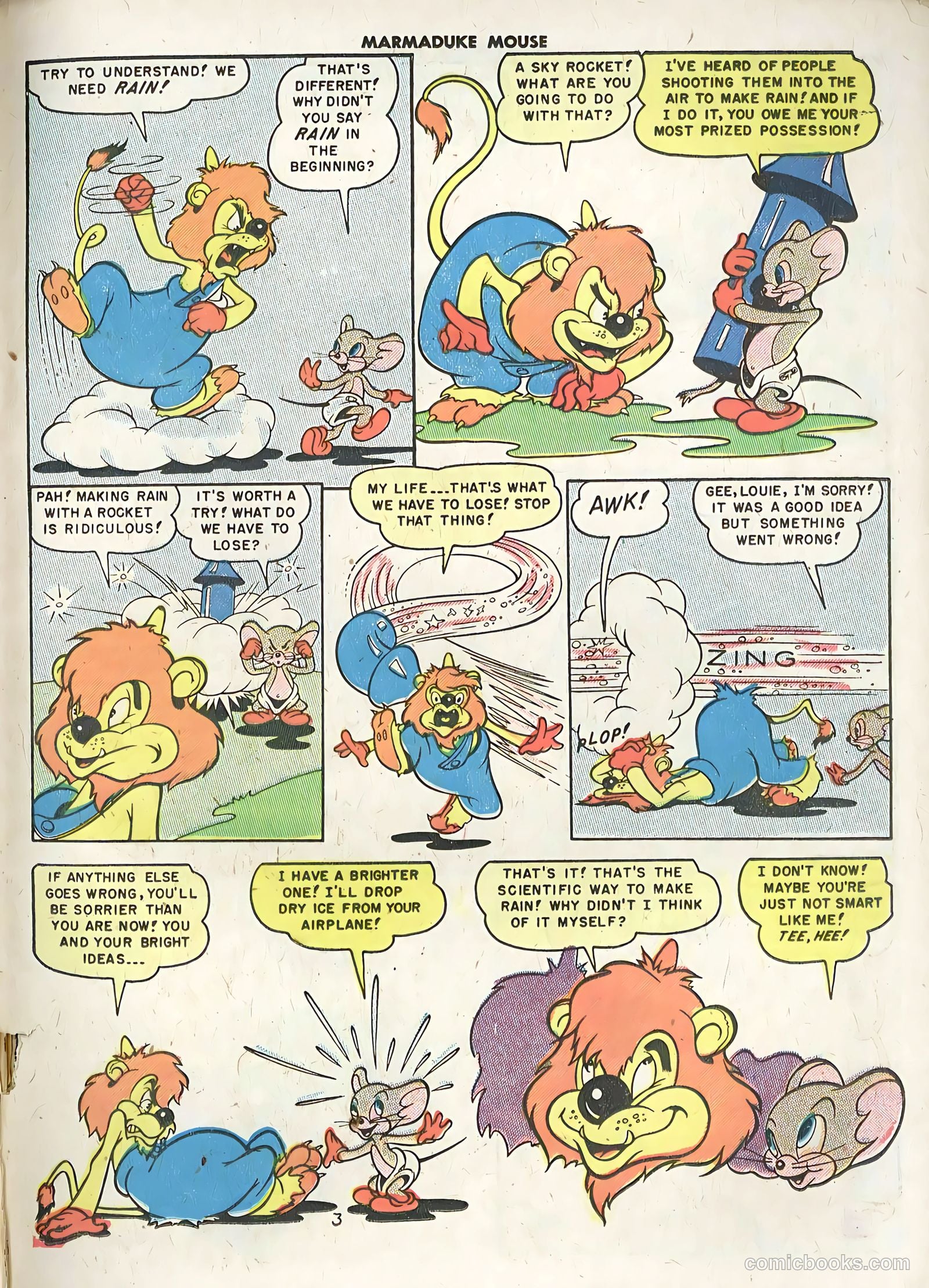 Marmaduke Mouse #63 (1956) — page 25 of 36