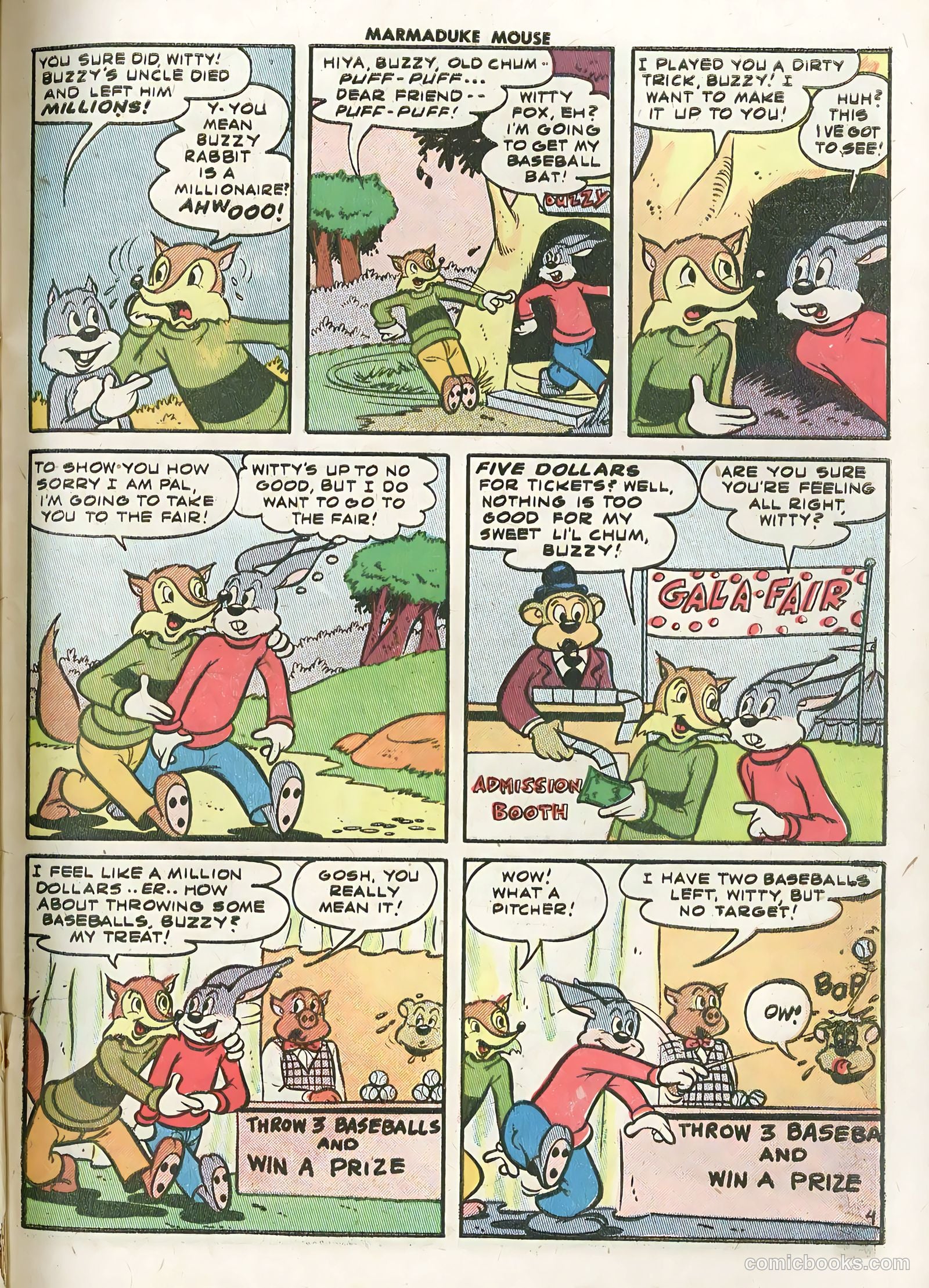 Marmaduke Mouse #63 (1956) — page 31 of 36