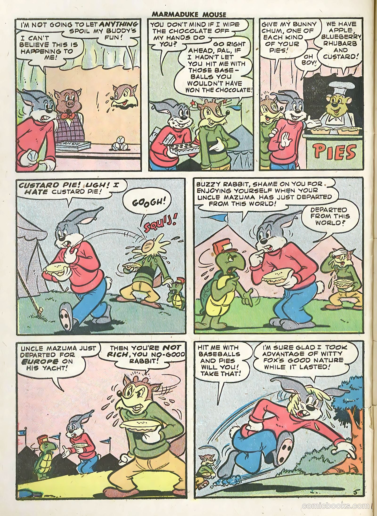 Marmaduke Mouse #63 (1956) — page 32 of 36