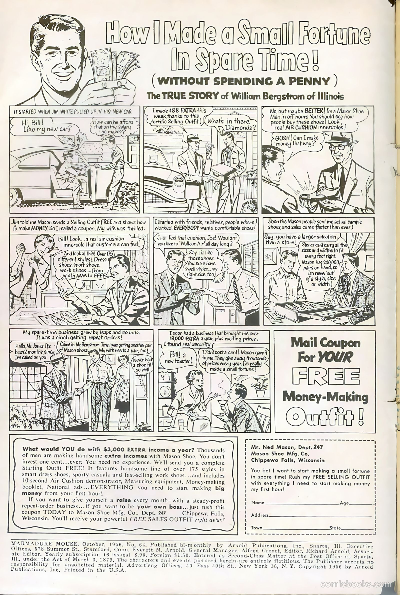 Marmaduke Mouse #64 (1956) — page 2 of 36
