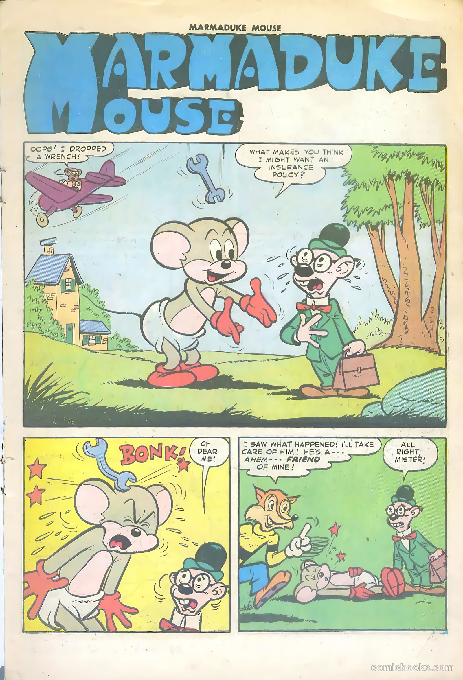 Marmaduke Mouse #64 (1956) — page 3 of 36