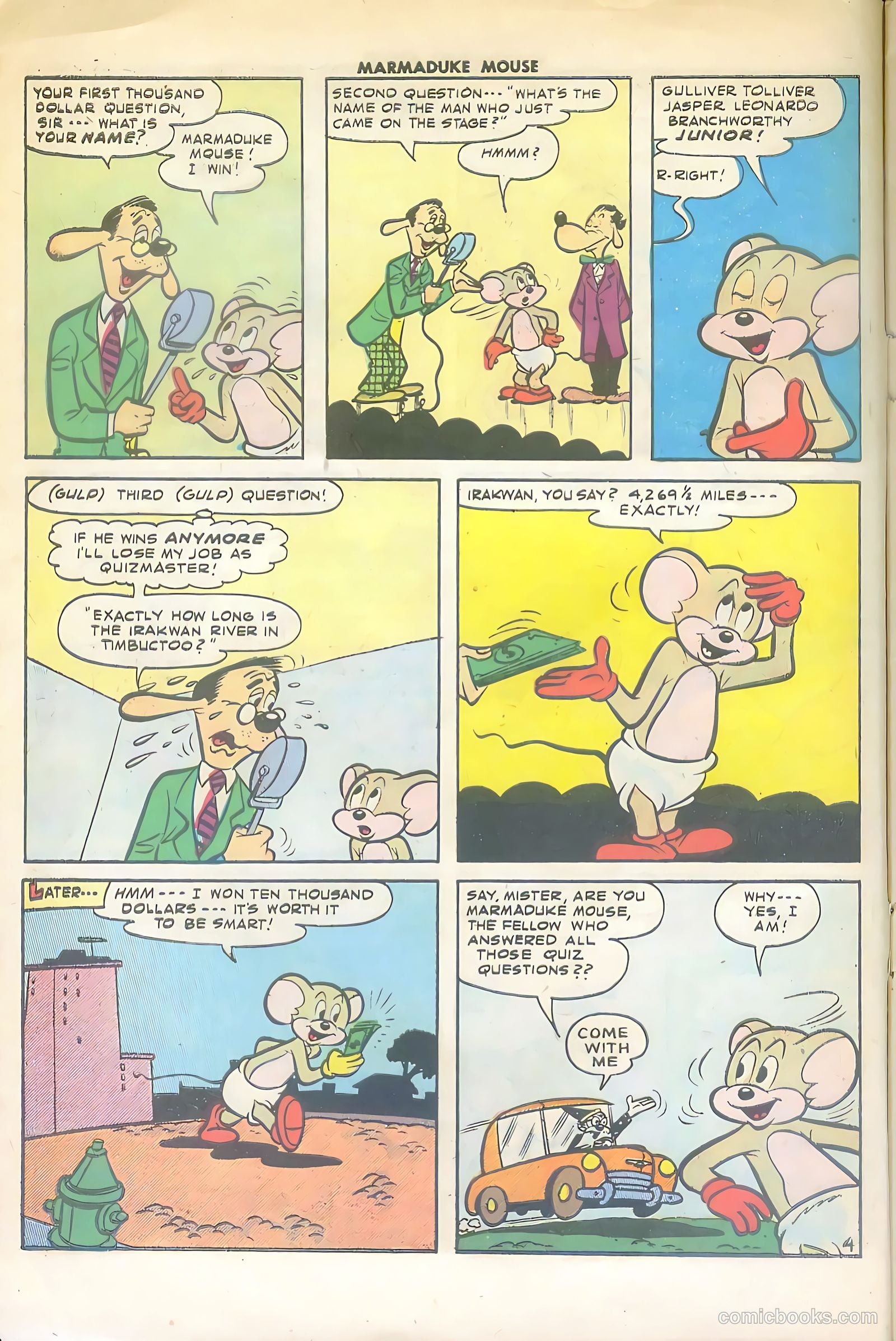 Marmaduke Mouse #64 (1956) — page 6 of 36
