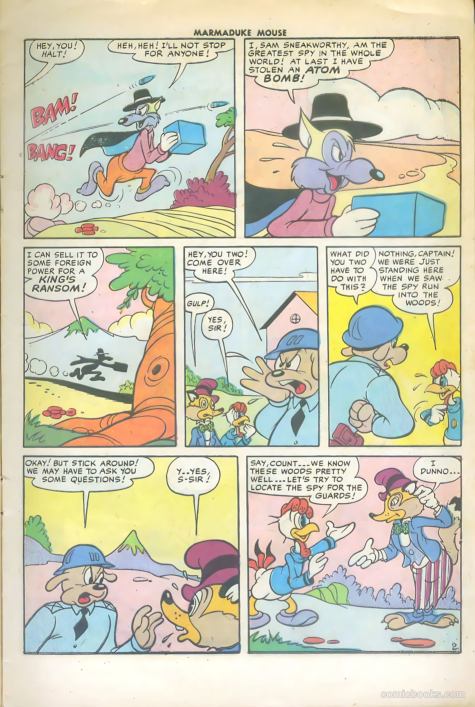 Marmaduke Mouse #64 (1956) — page 9 of 36