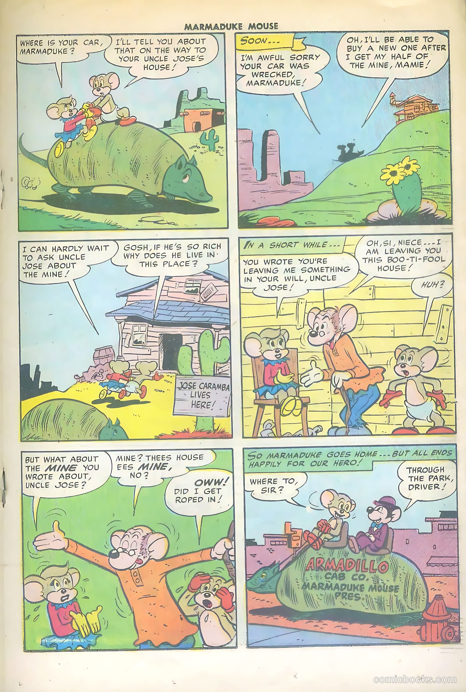 Marmaduke Mouse #64 (1956) — page 19 of 36