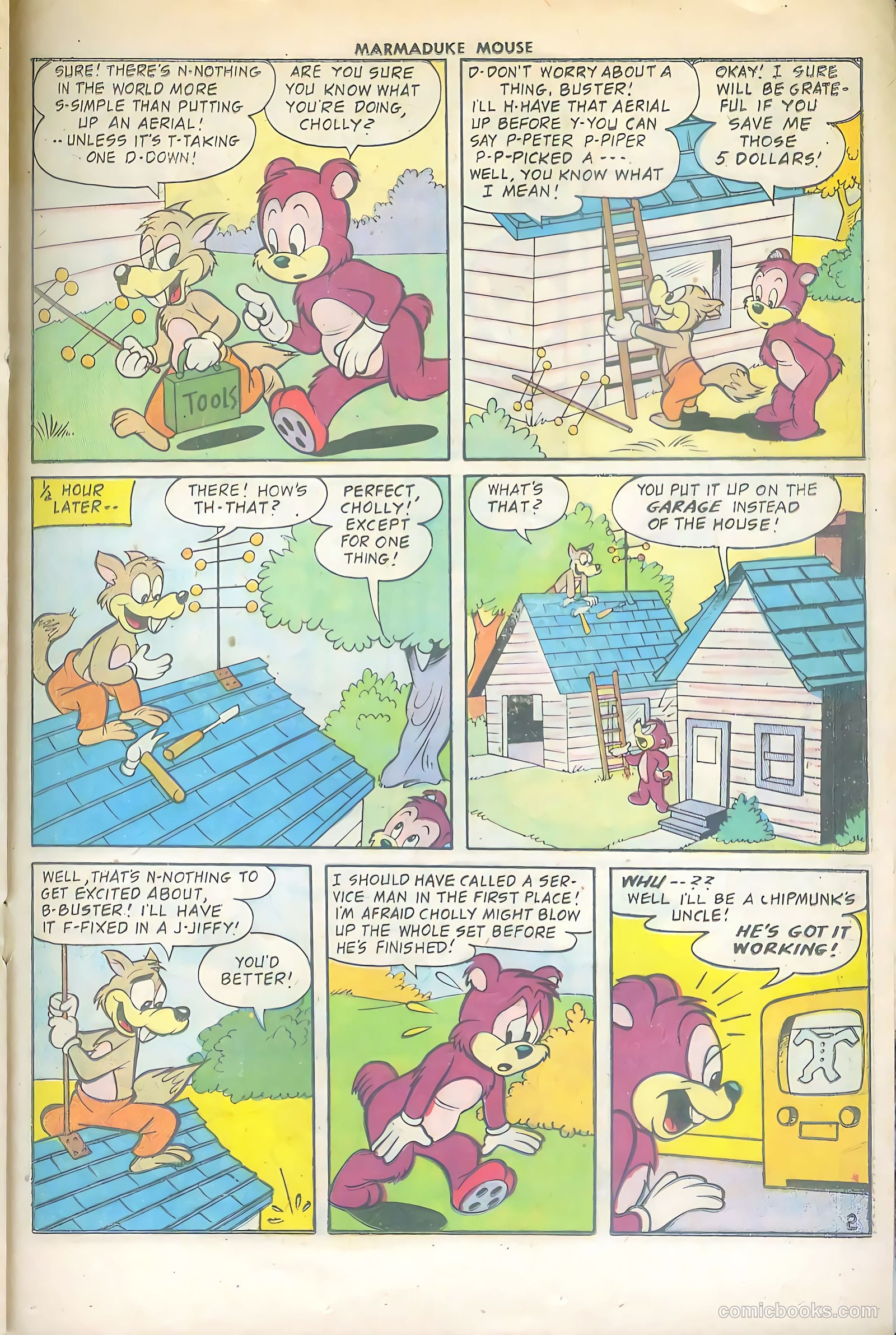 Marmaduke Mouse #64 (1956) — page 21 of 36