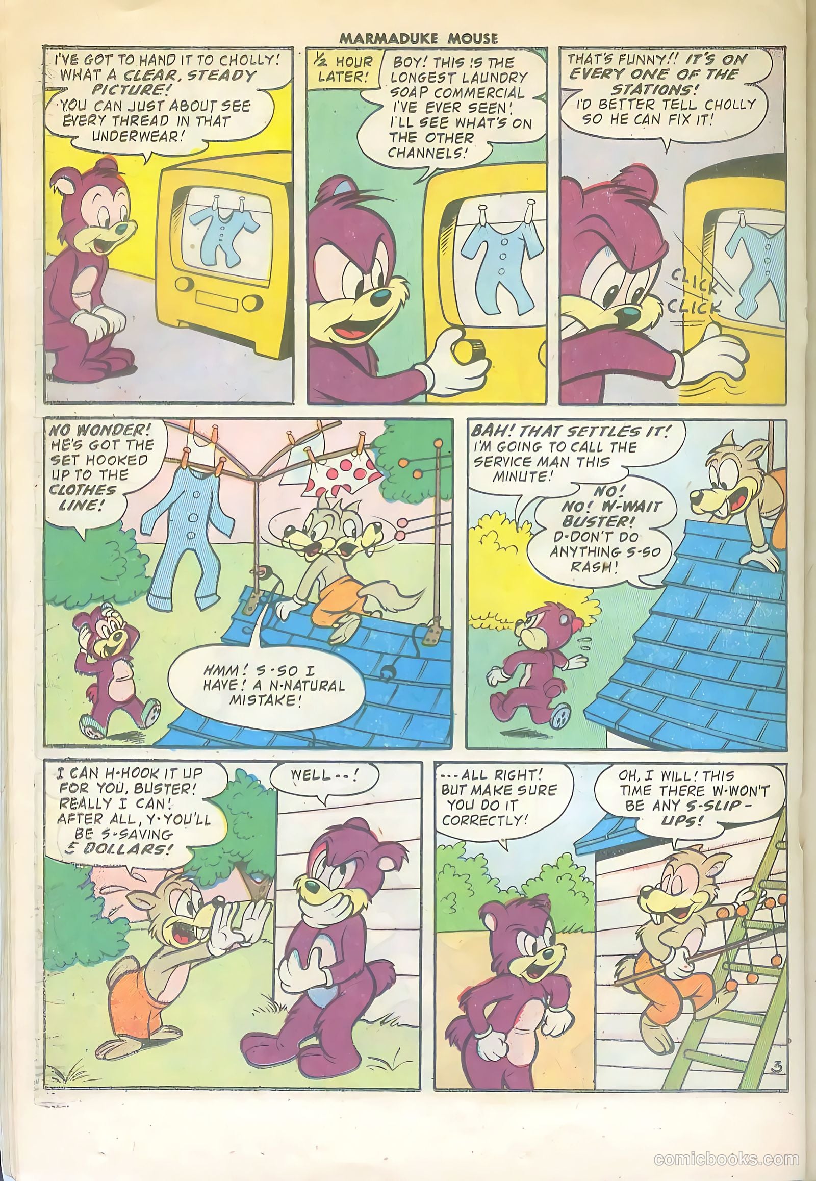 Marmaduke Mouse #64 (1956) — page 22 of 36