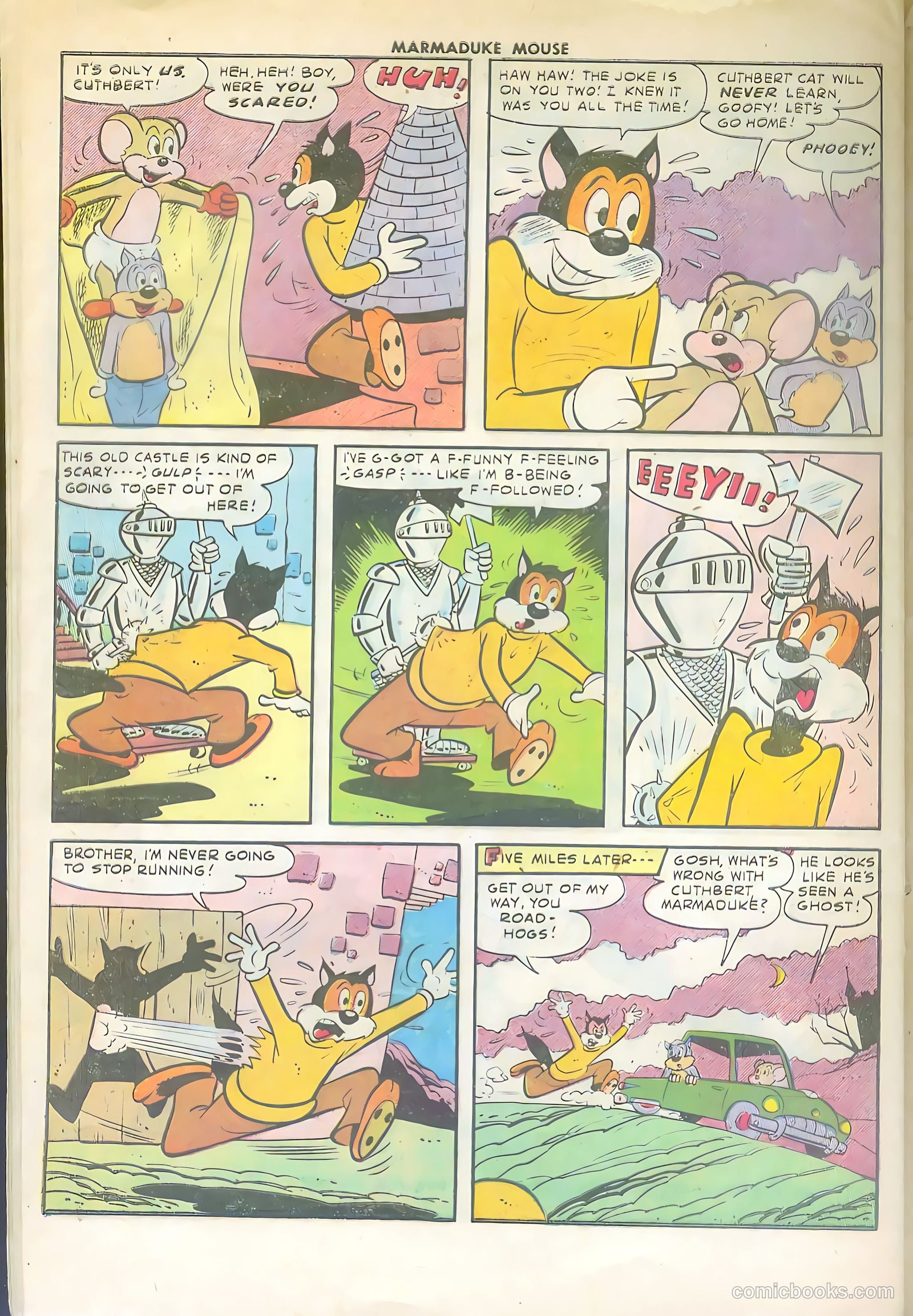 Marmaduke Mouse #64 (1956) — page 32 of 36