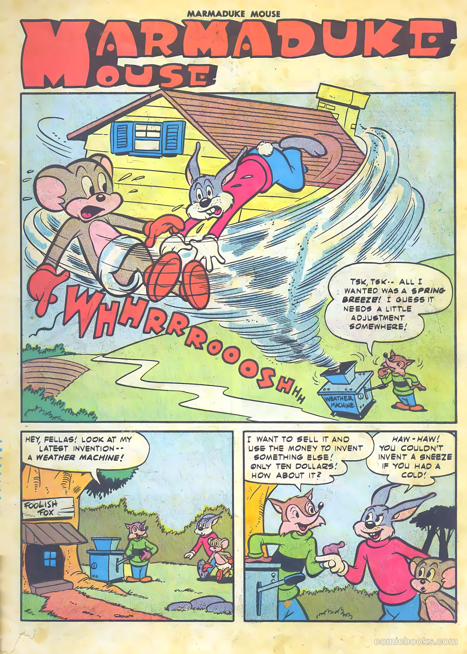 Marmaduke Mouse #65 (1956) — page 3 of 36