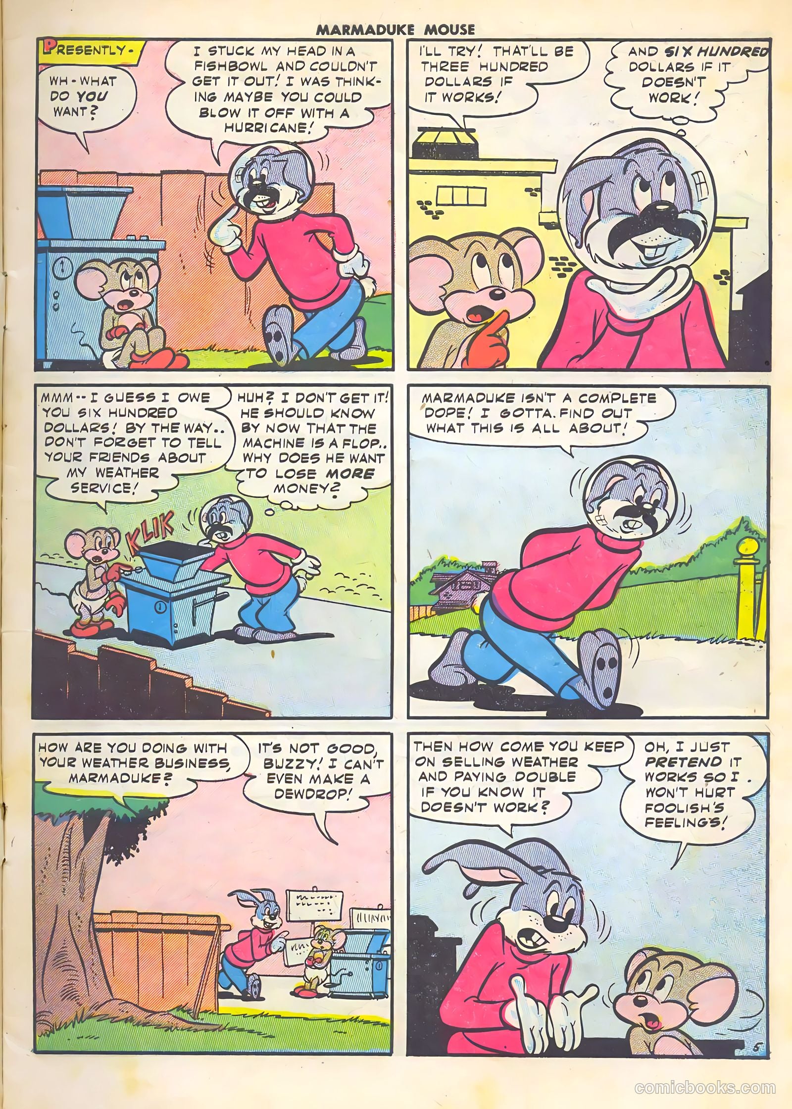 Marmaduke Mouse #65 (1956) — page 7 of 36