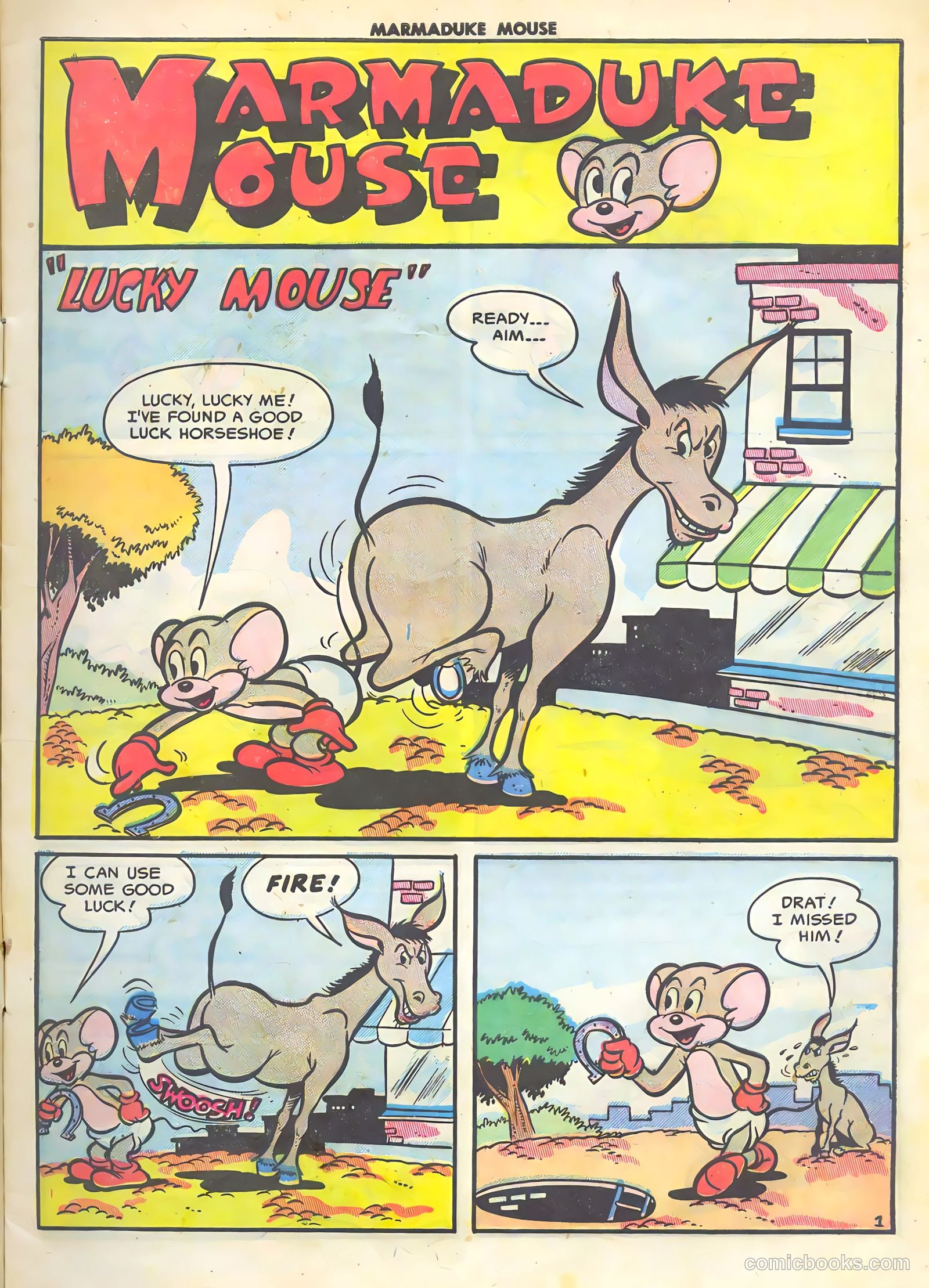 Marmaduke Mouse #65 (1956) — page 9 of 36