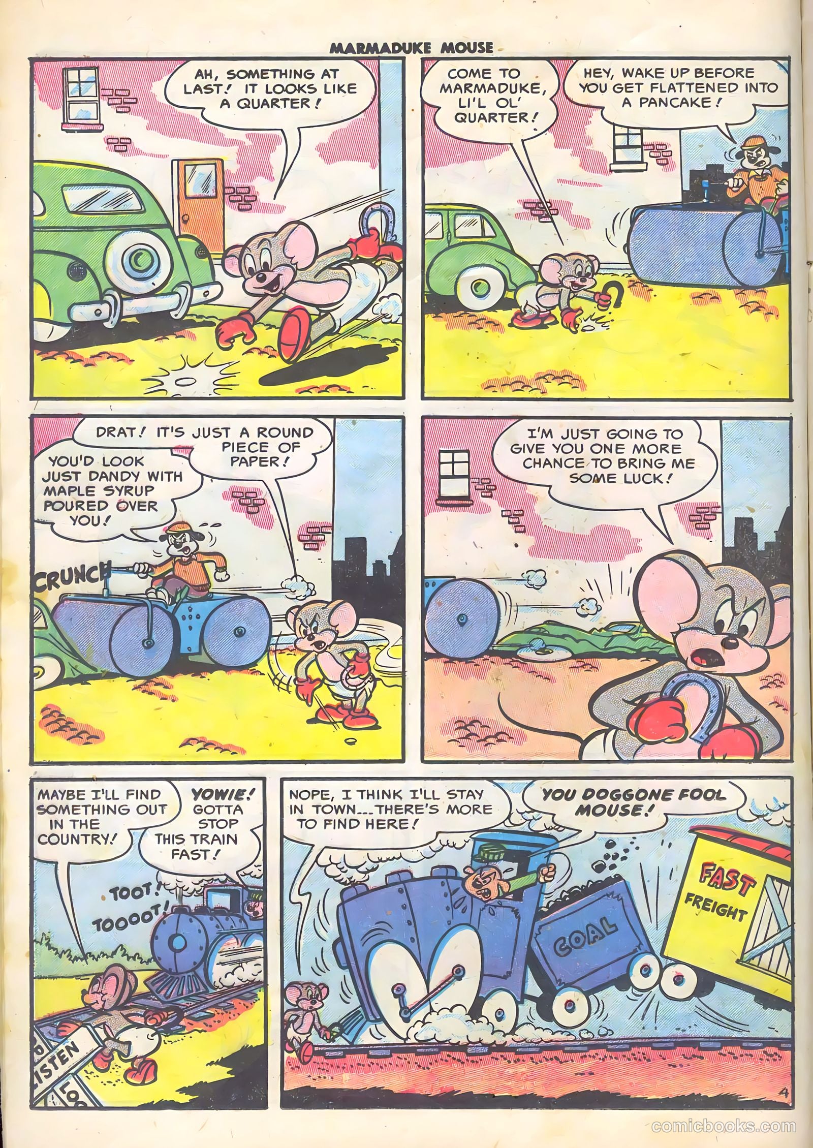 Marmaduke Mouse #65 (1956) — page 12 of 36