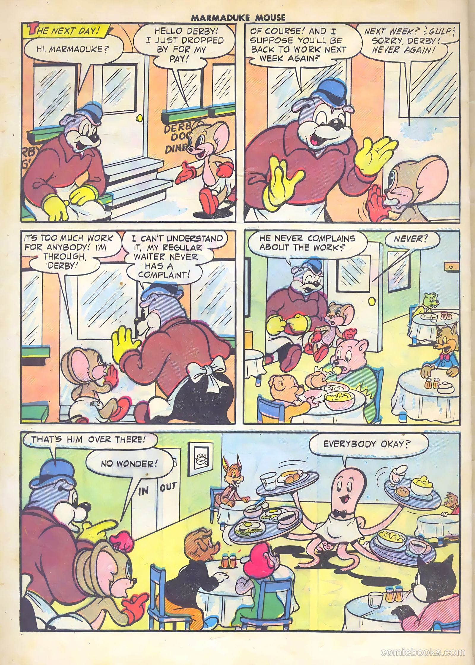 Marmaduke Mouse #65 (1956) — page 32 of 36