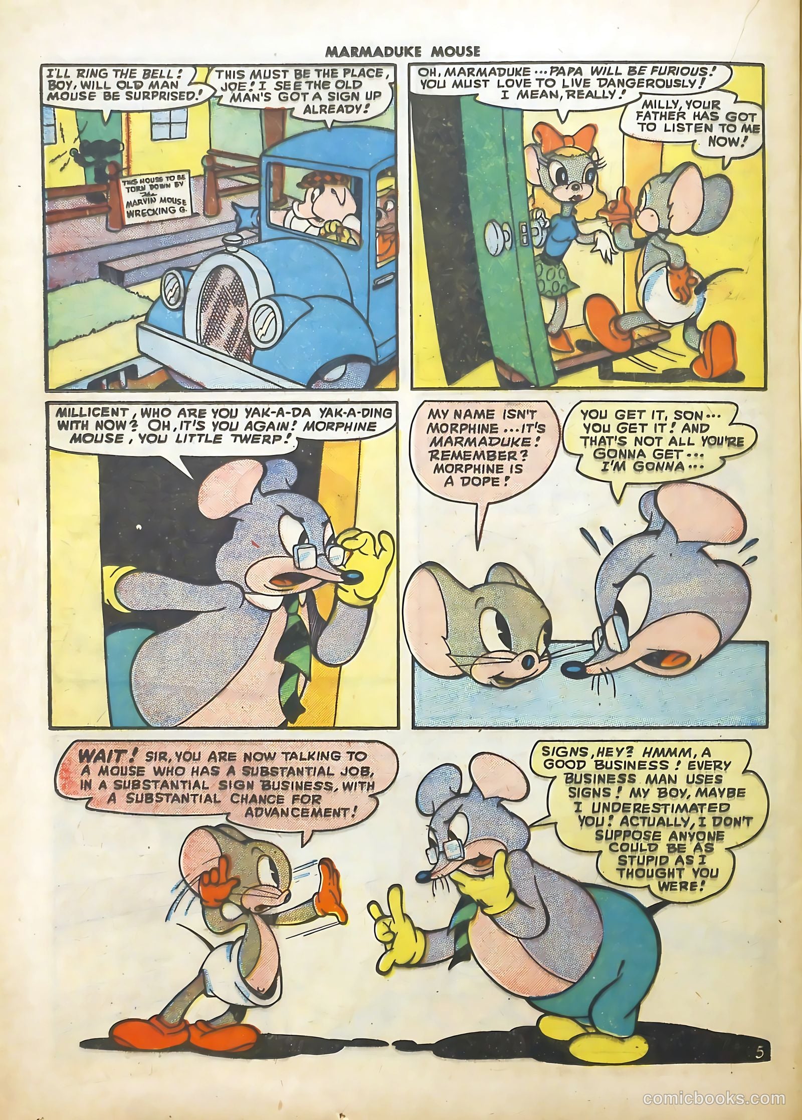 Marmaduke Mouse #9 (1948) — page 30 of 52