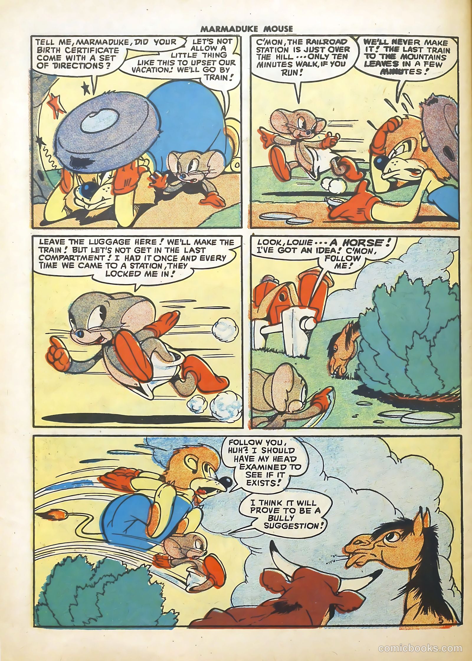 Marmaduke Mouse #9 (1948) — page 48 of 52