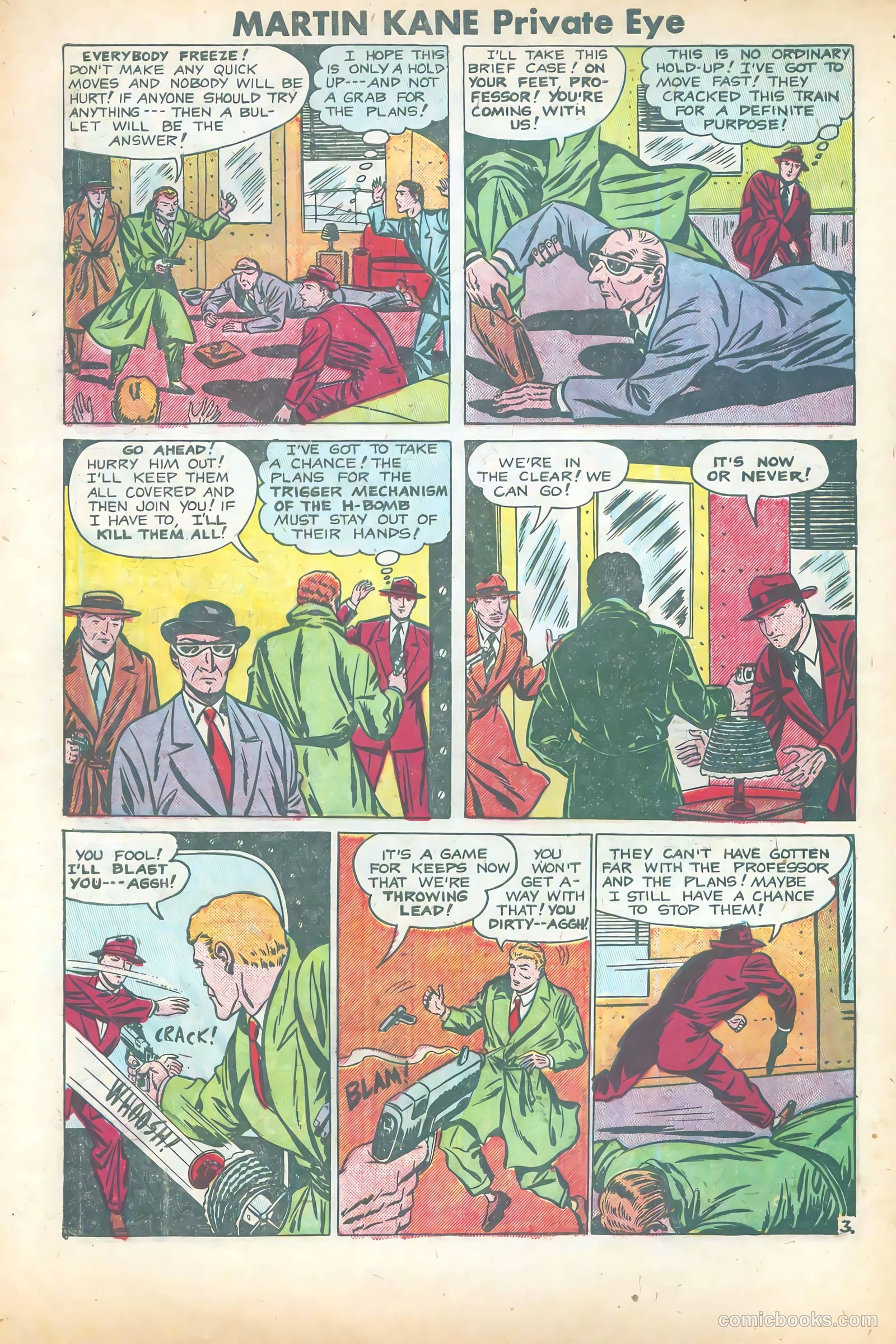 Martin Kane, Private Eye #2 (1950) — page 4 of 36