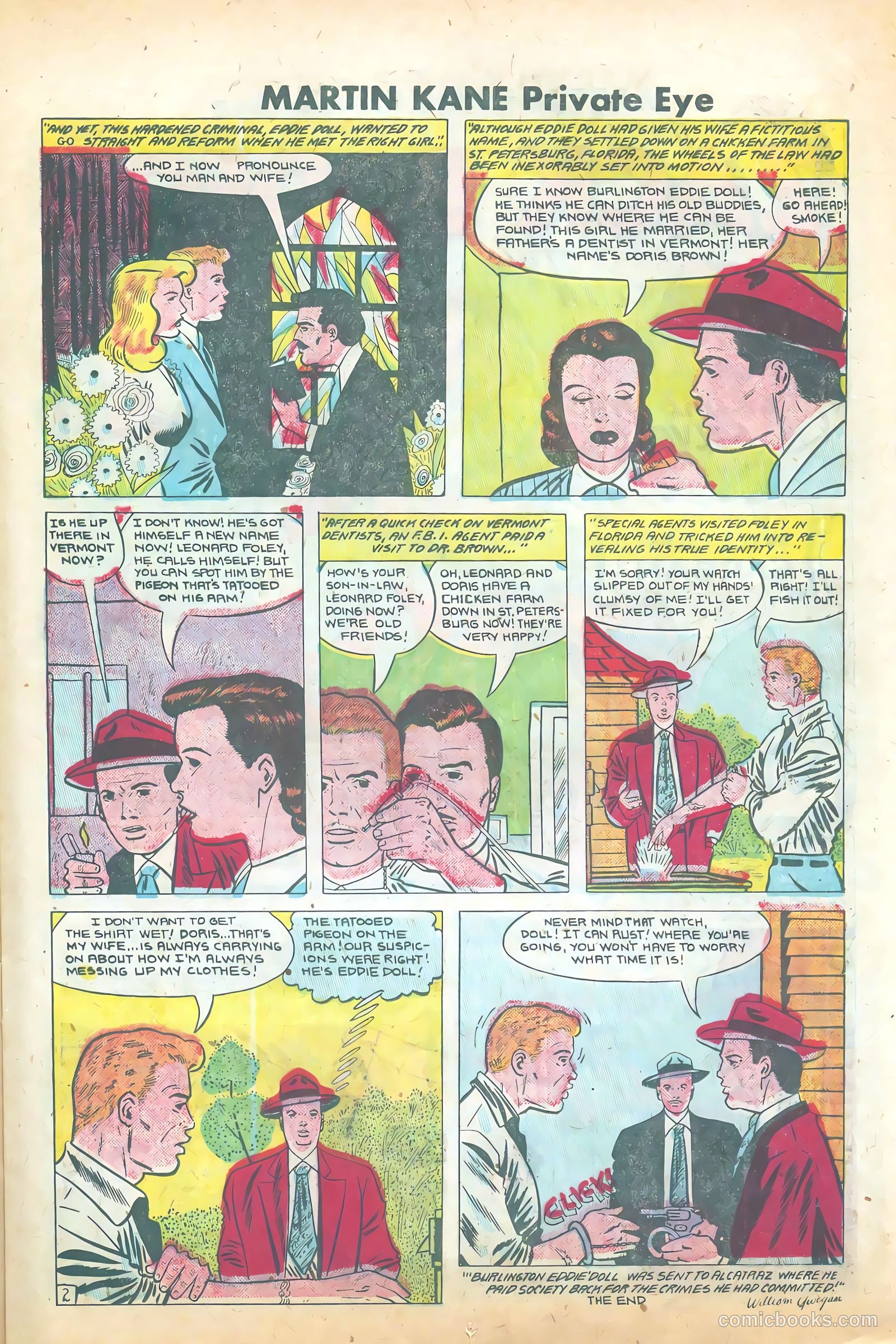 Martin Kane, Private Eye #2 (1950) — page 13 of 36