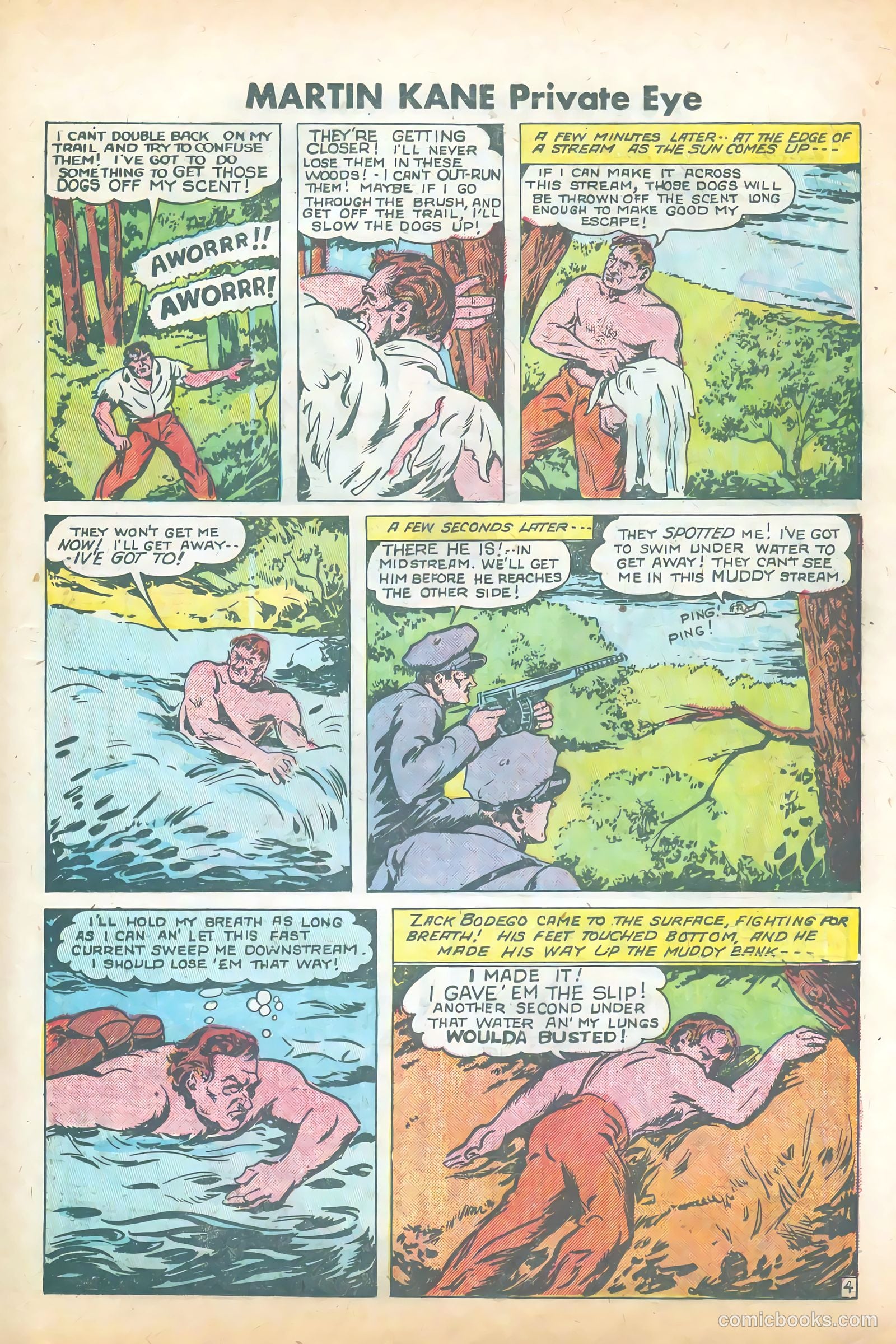 Martin Kane, Private Eye #2 (1950) — page 17 of 36