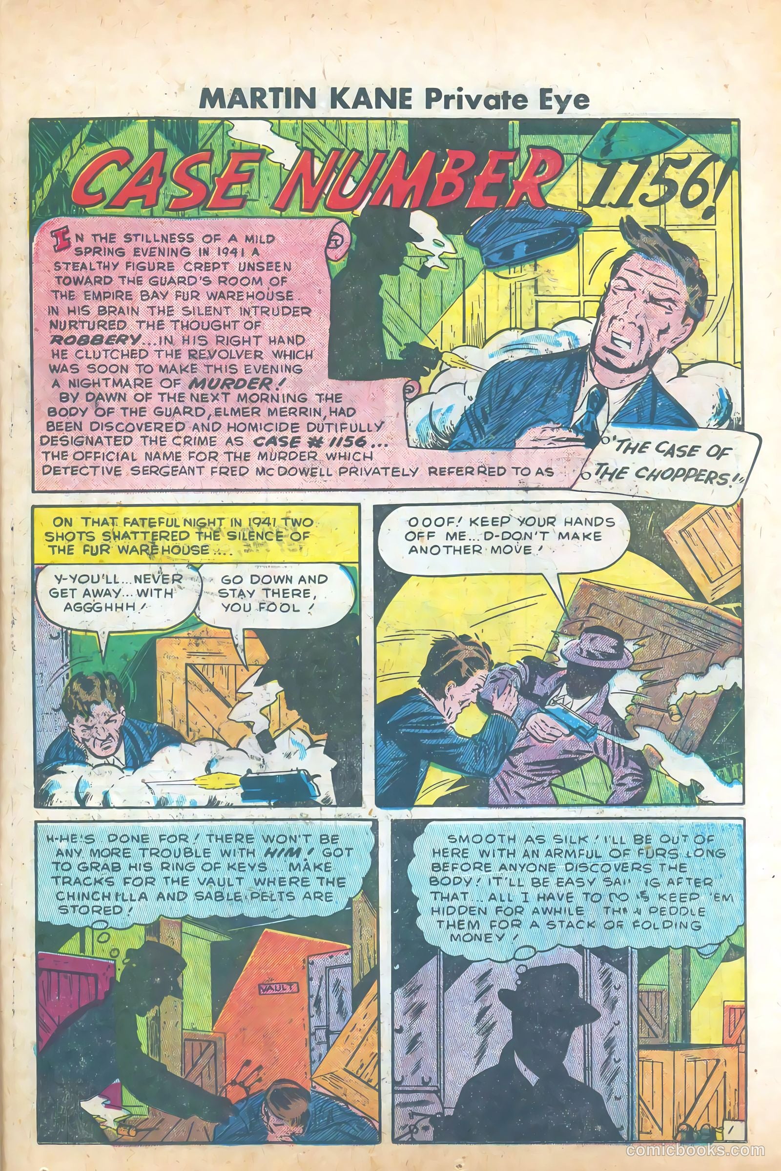 Martin Kane, Private Eye #2 (1950) — page 23 of 36