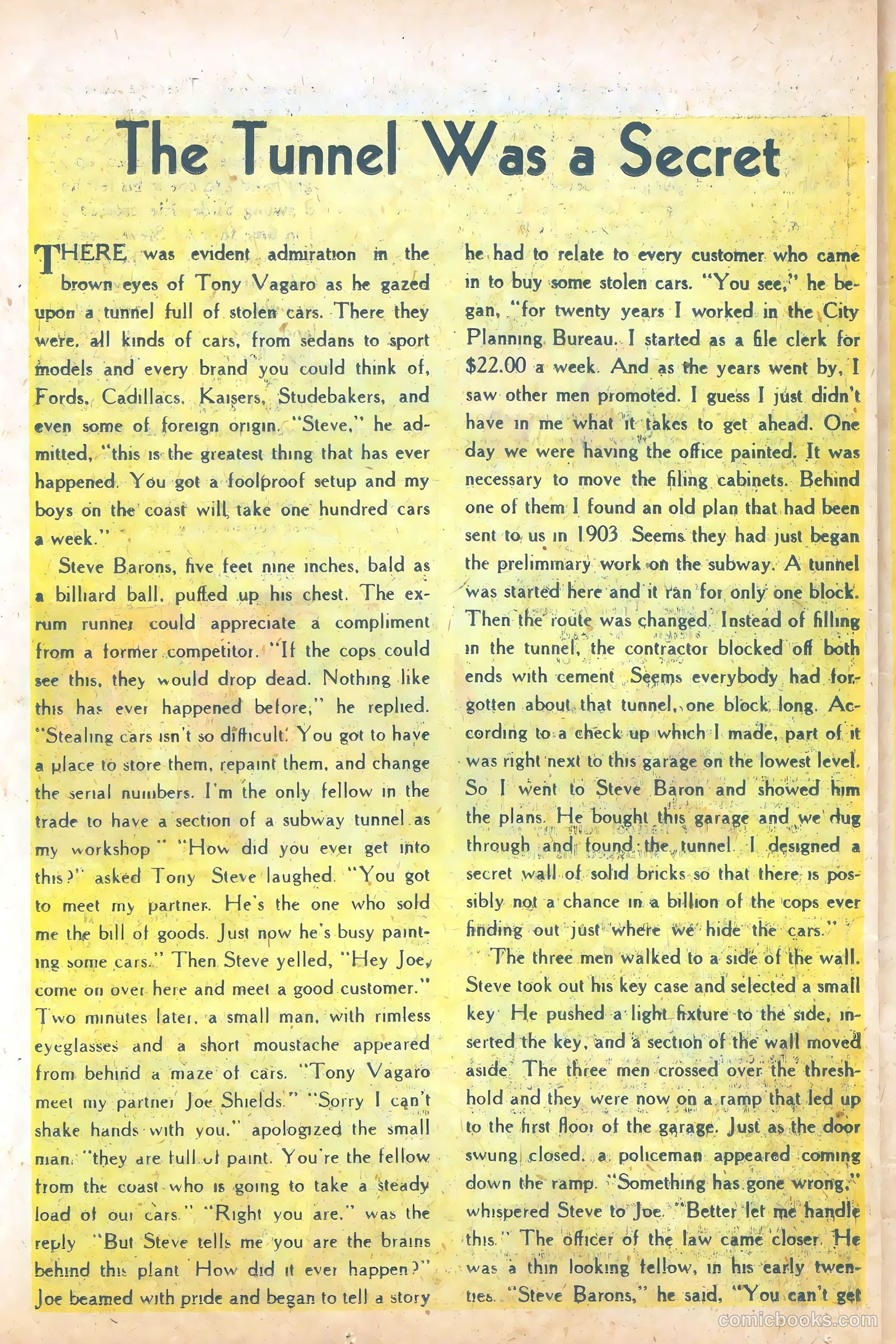 Martin Kane, Private Eye #2 (1950) — page 26 of 36