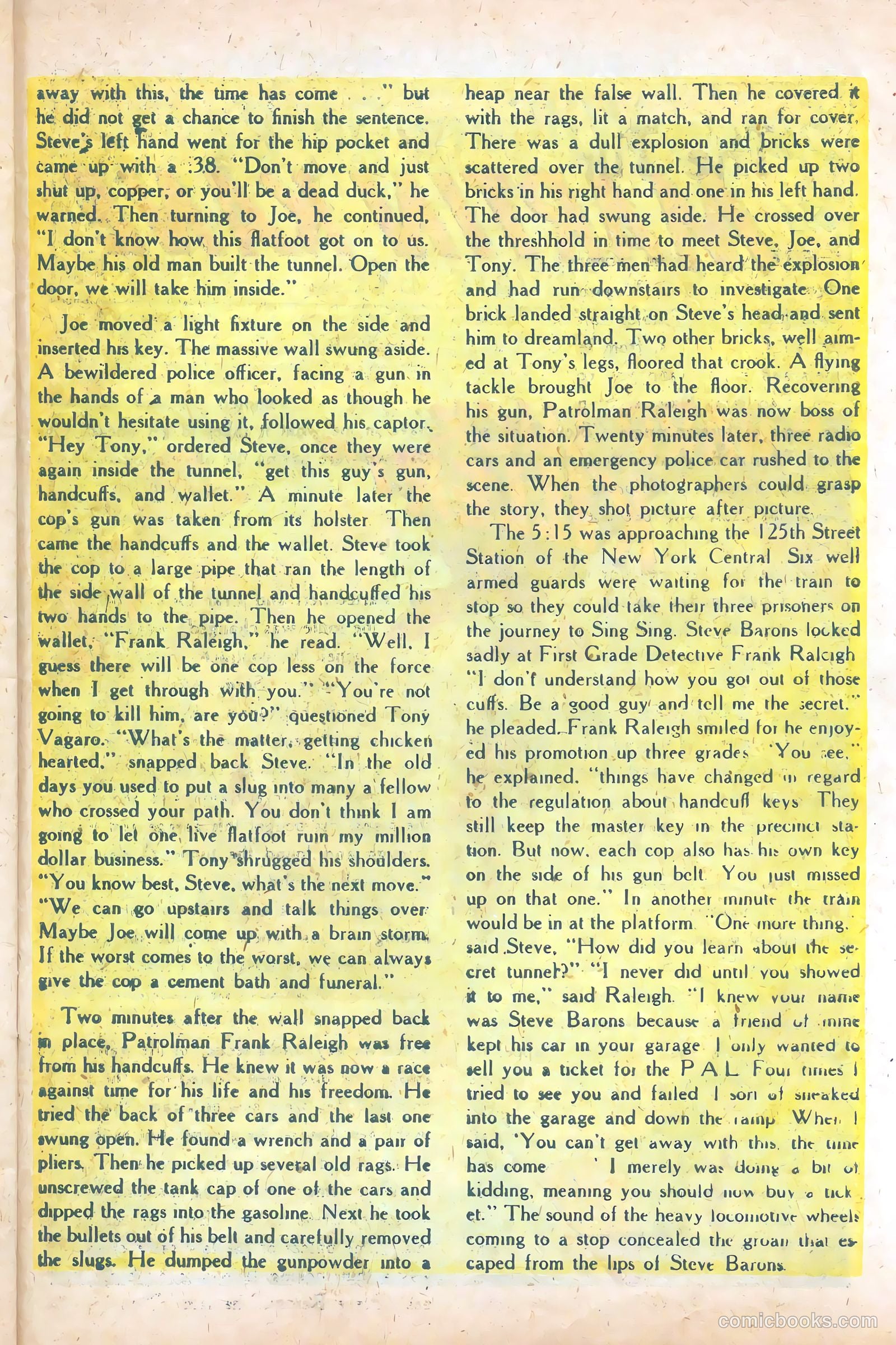 Martin Kane, Private Eye #2 (1950) — page 27 of 36