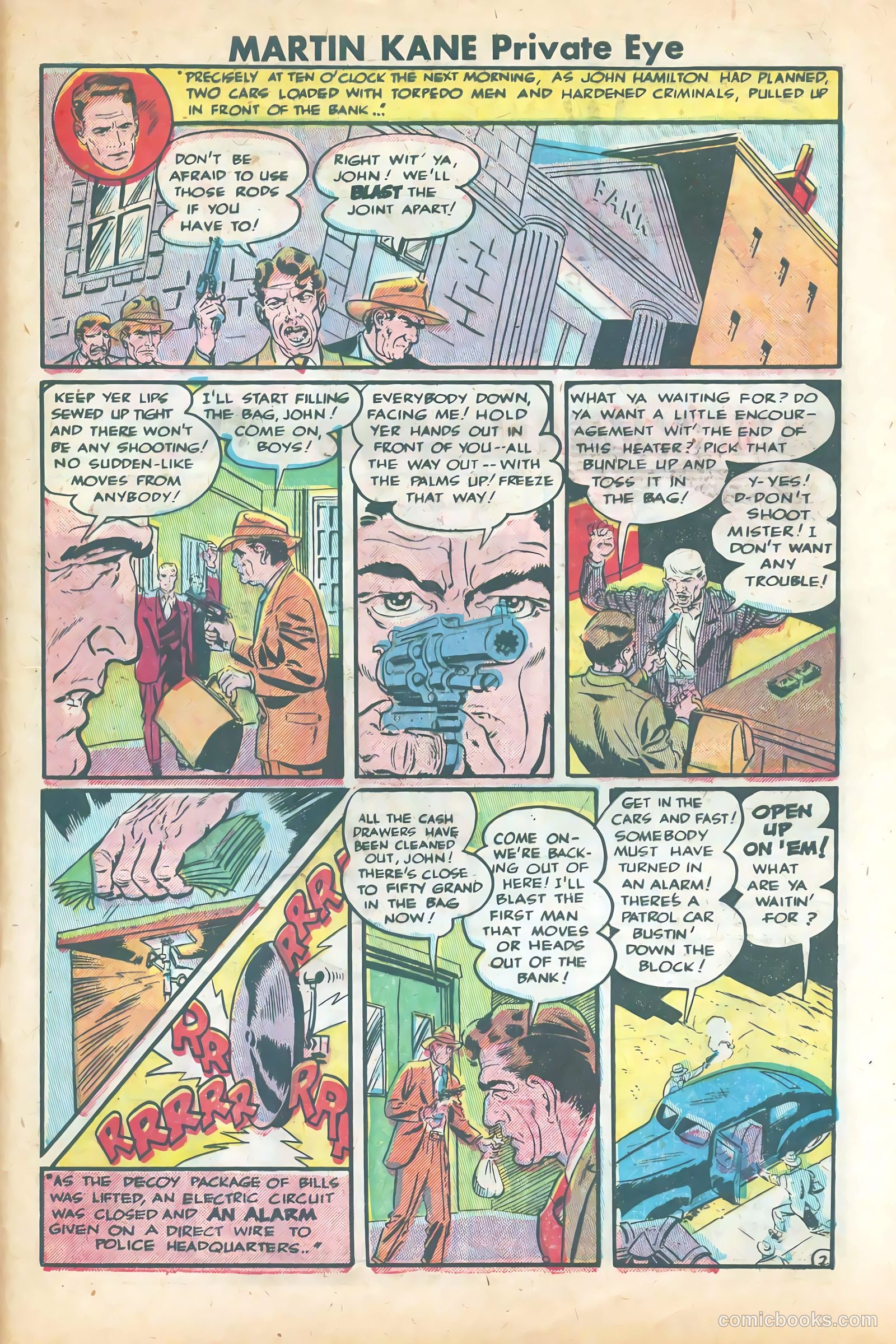 Martin Kane, Private Eye #2 (1950) — page 29 of 36