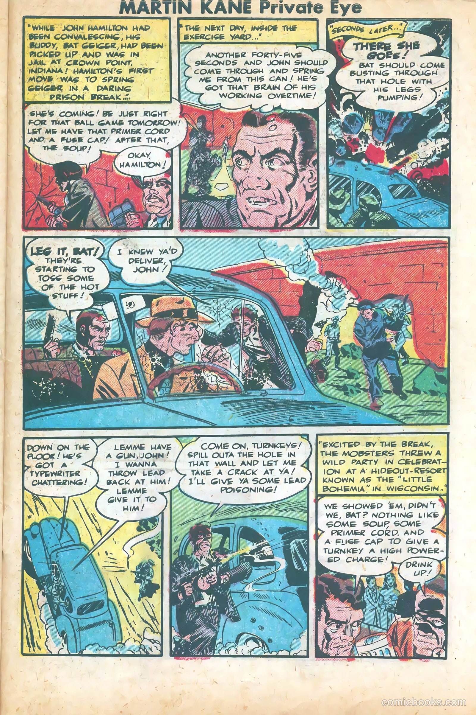 Martin Kane, Private Eye #2 (1950) — page 31 of 36