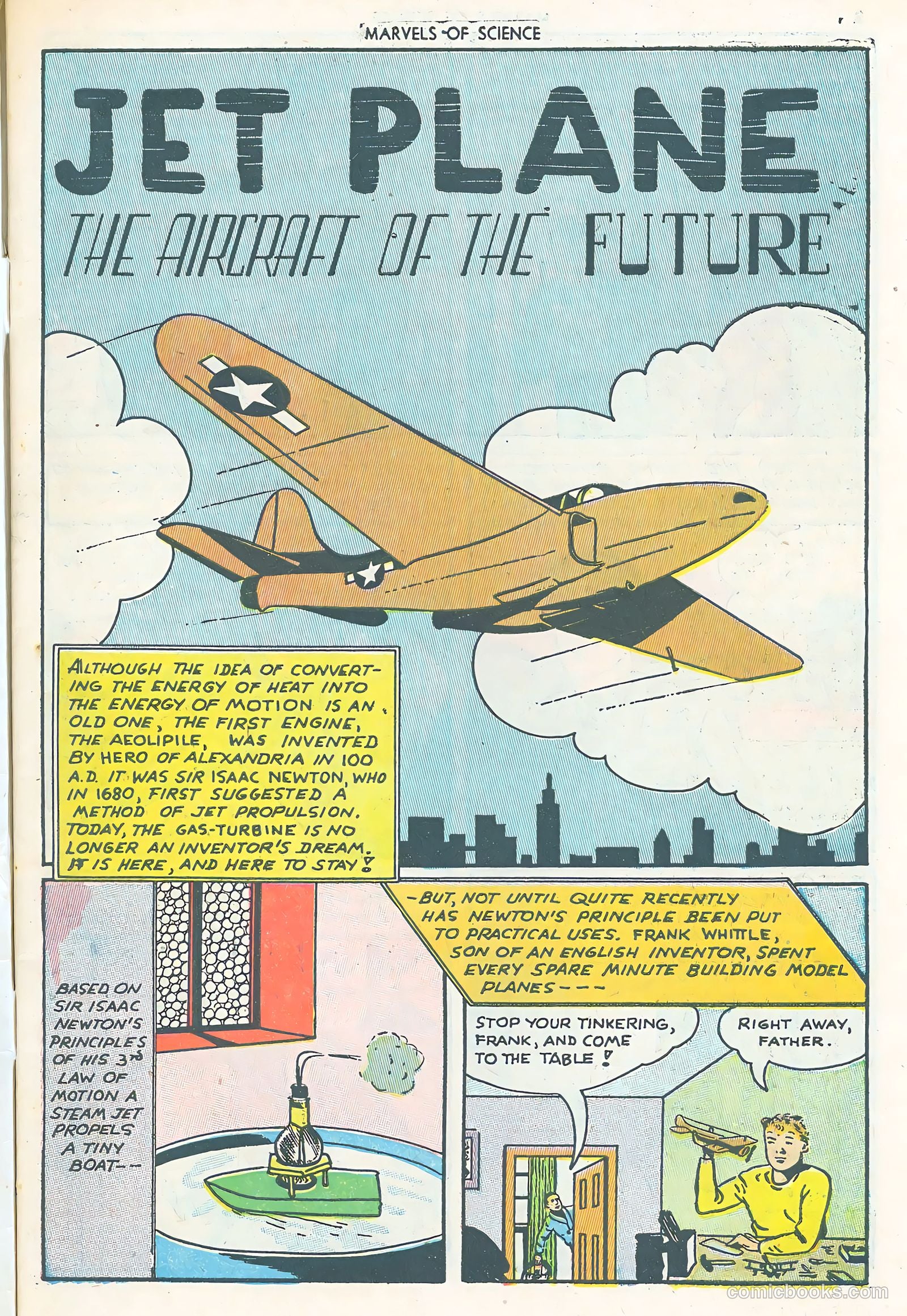 Marvels of Science #1 (1946) — page 3 of 52